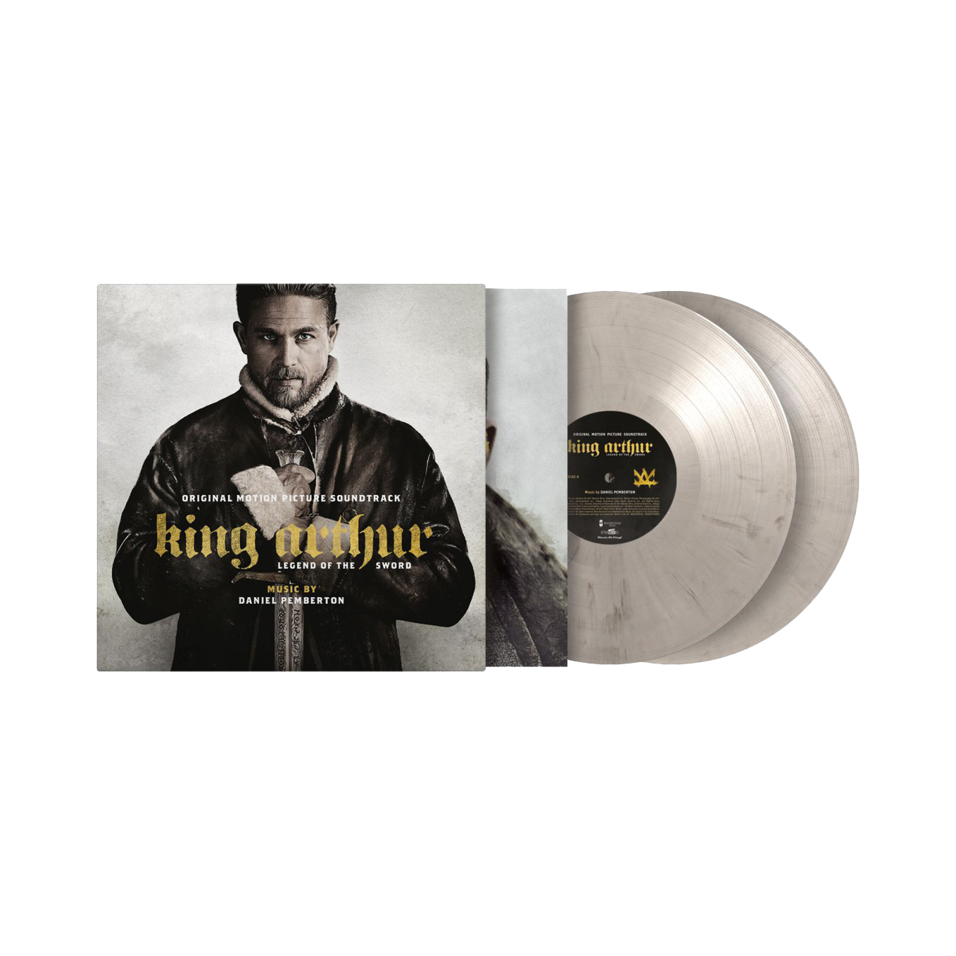 King Arthur - Legend of the Sword (Original Soundtrack): Limited White + Black Marbled Vinyl 2LP