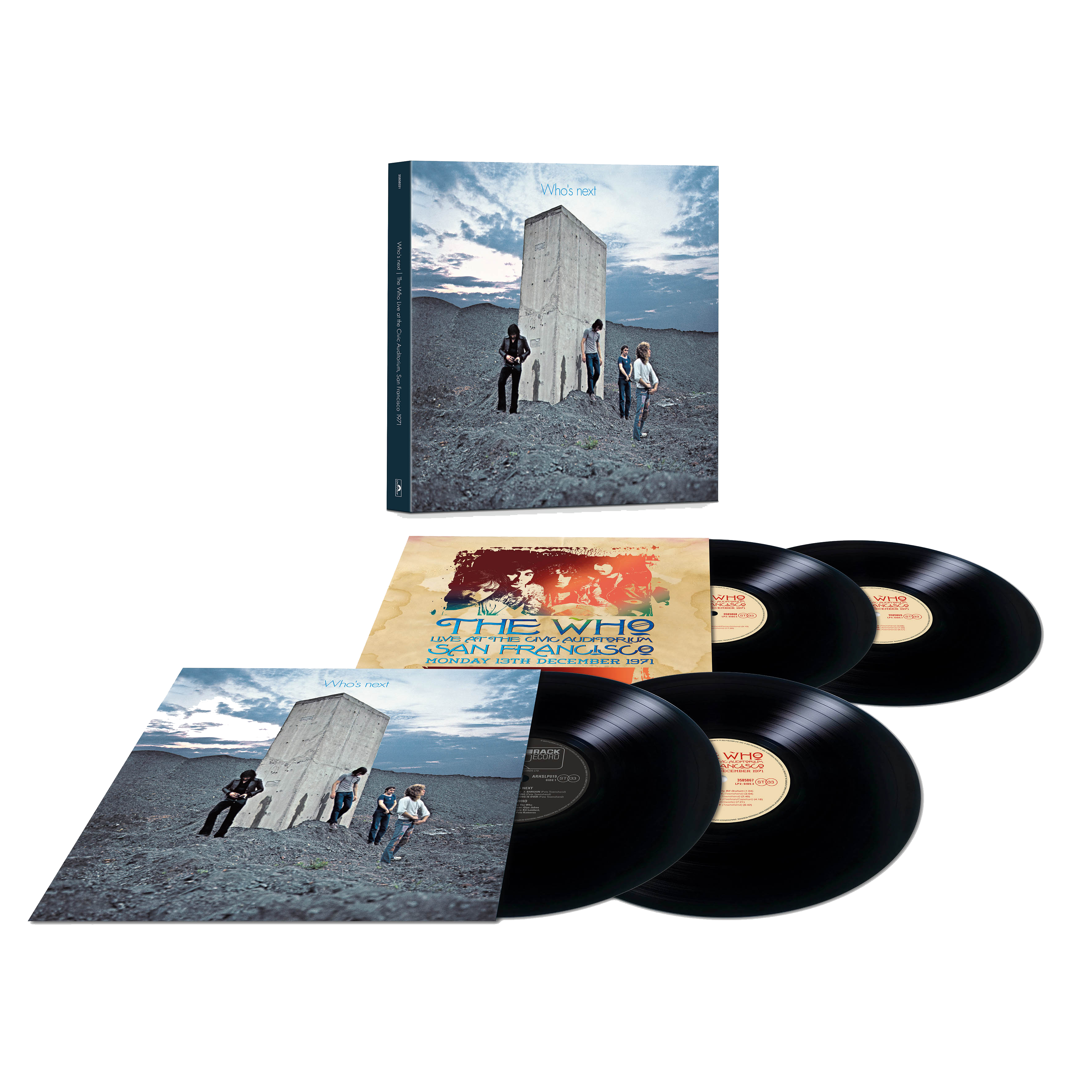 Who's Next - 50th Anniversary + 1971 San Francisco Live:  Vinyl 4LP