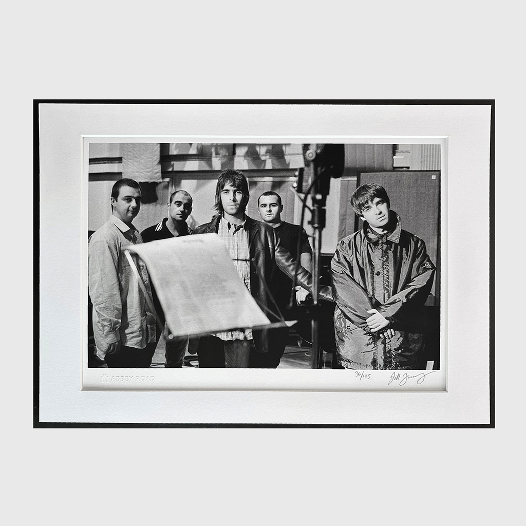 Oasis October 1996 Limited Edition Print by Jill Furmanovsky