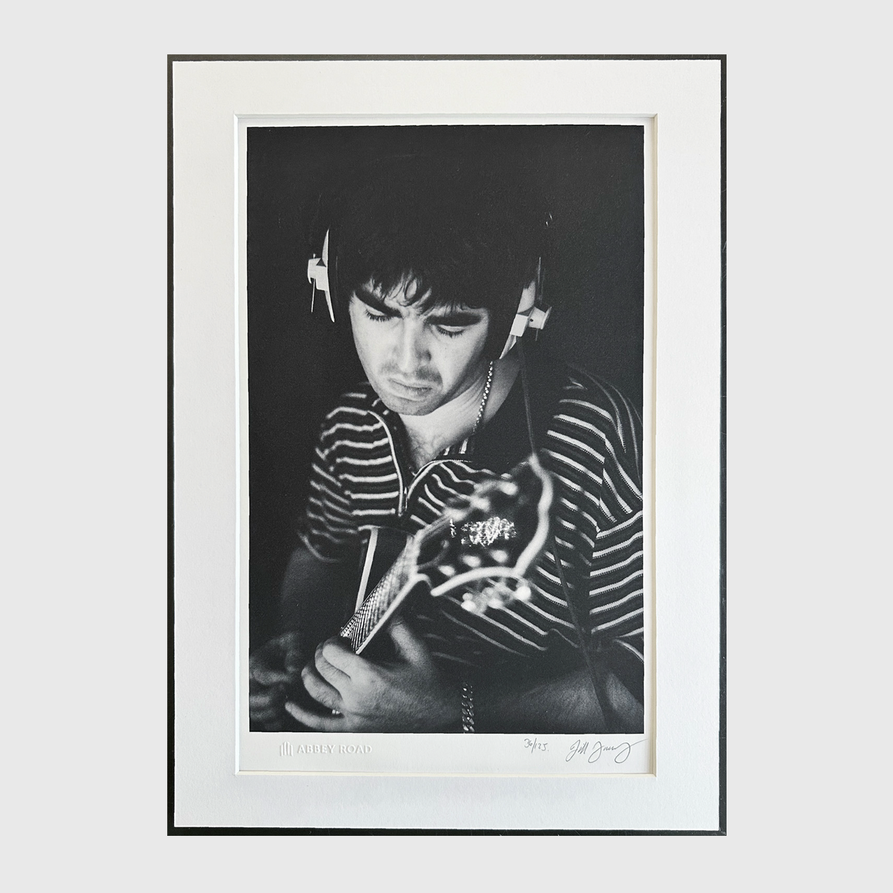 Oasis Noel Close-up Limited Edition Print by Jill Furmanovsky