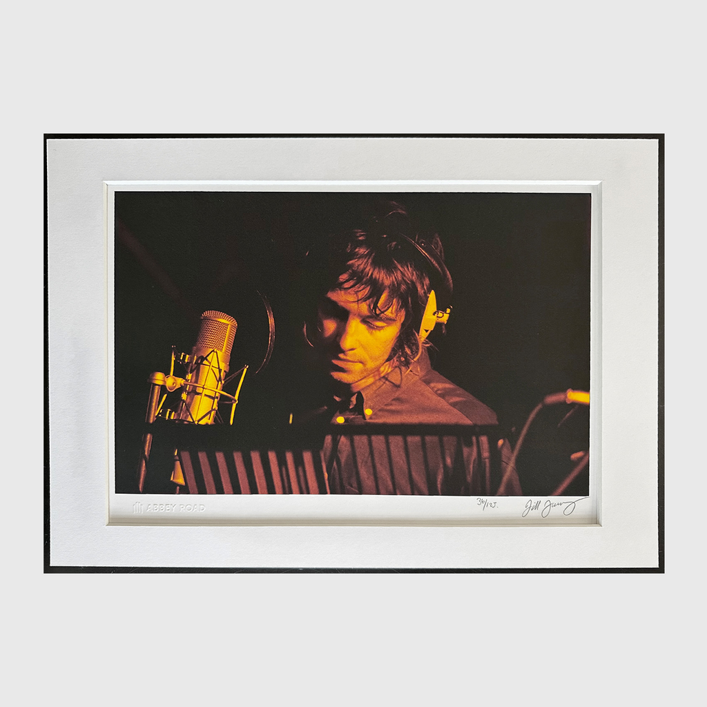 Oasis Liam Close-up Limited Edition Print by Jill Furmanovsky
