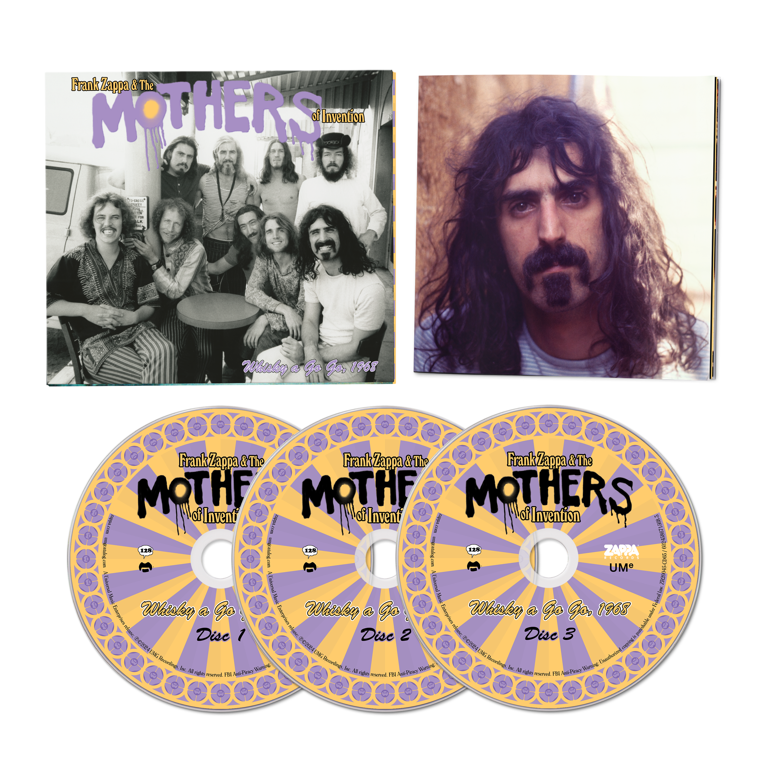 Live At The Whisky A Go Go, 1968: 3CD