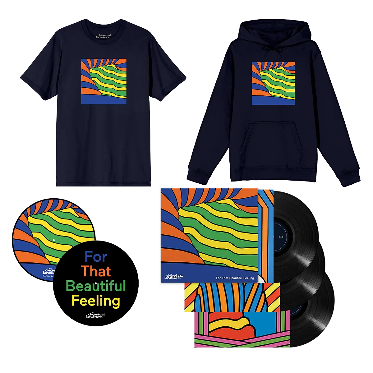 For That Beautiful Feeling: Deluxe Vinyl 3LP, T-Shirt, Hoodie & Slipmat (Twin Pack)
