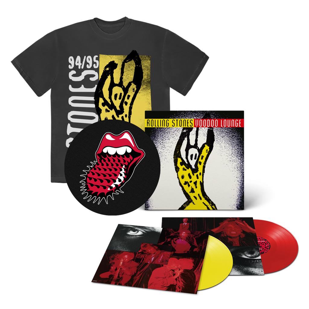 Voodoo Lounge (30th Anniversary): Red & Yellow Vinyl 2LP, T-Shirt + Reversible Slipmat