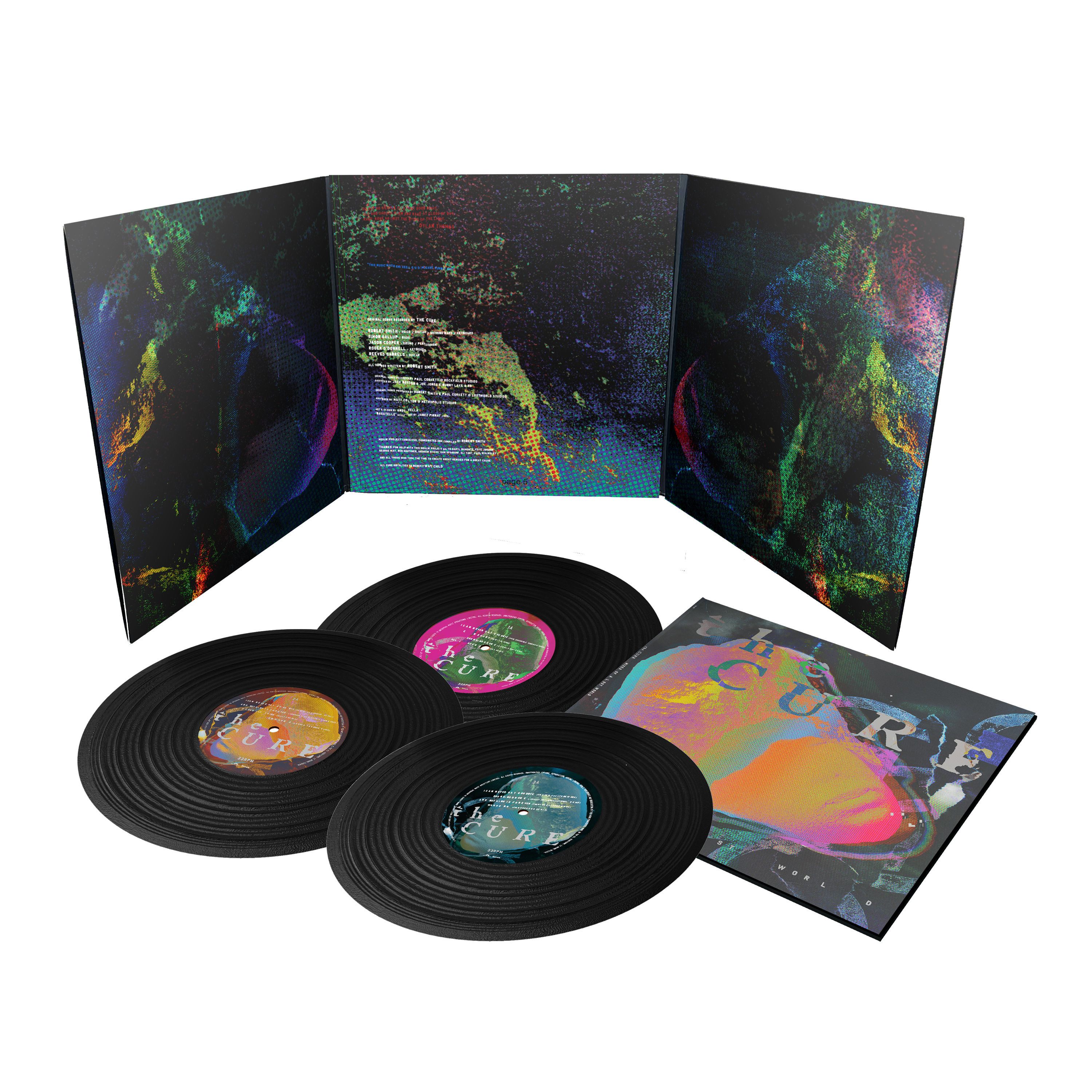 Mixes Of A Lost World Deluxe Tri-Gatefold 3LP