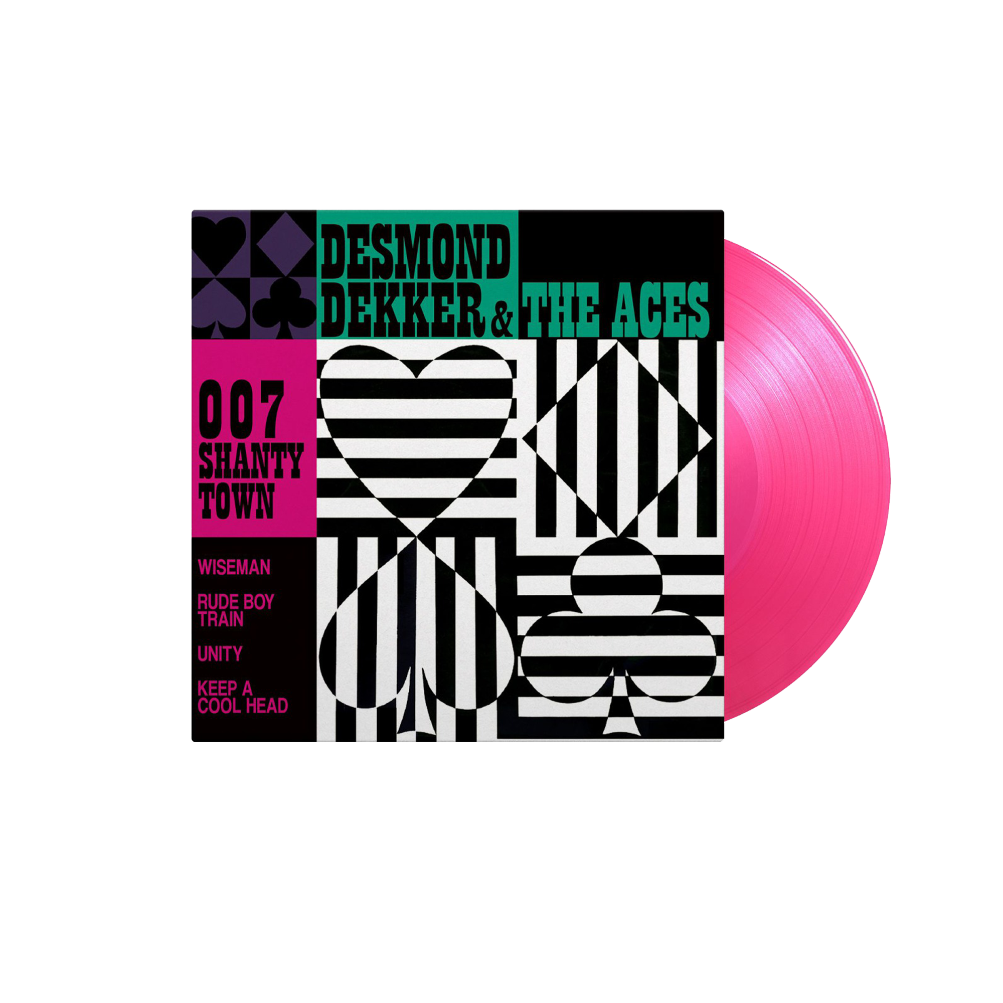 007 Shanty Town: Magenta Colour Vinyl LP