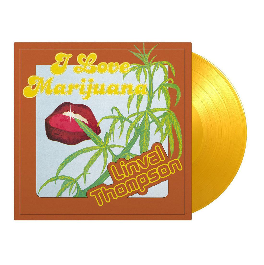 I Love Marijuana: Yellow Vinyl LP