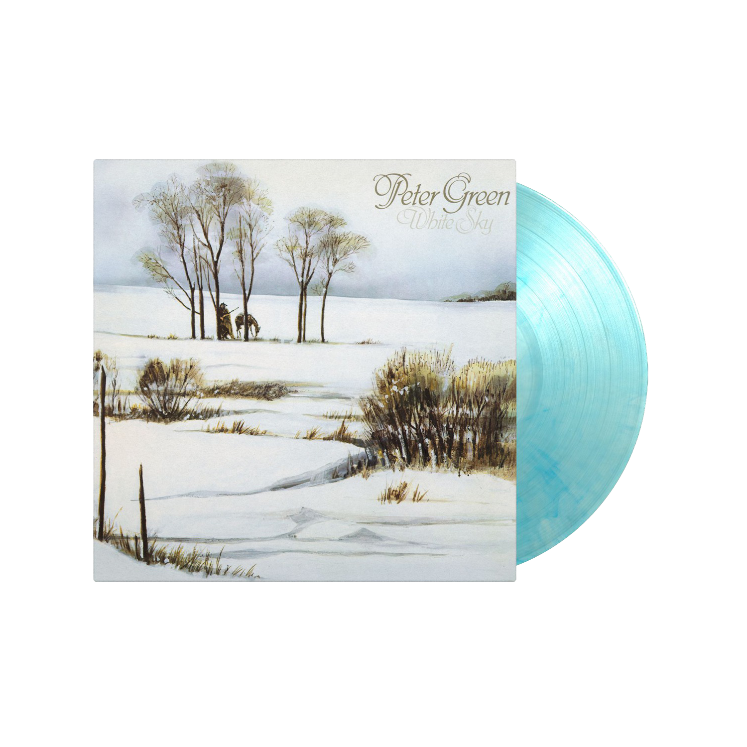 White Sky: Limited Crystal Clear + Blue Marbled Vinyl LP