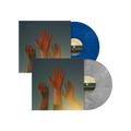 the record: Limited Blue Vinyl LP + Limited Silver Vinyl LP