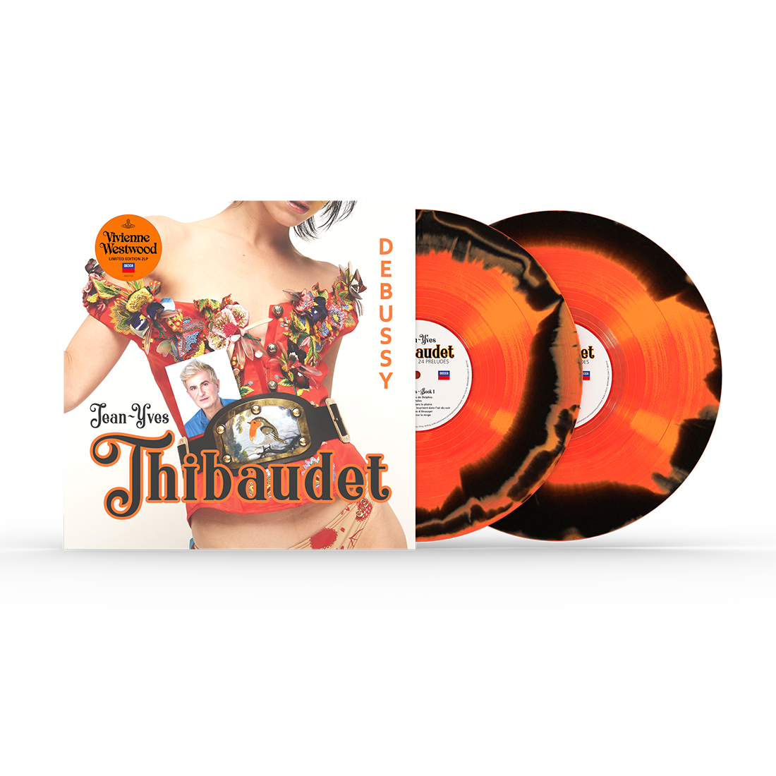 Debussy Preludes (Designed by Vivienne Westwood): Orange/Black Vinyl 2LP
