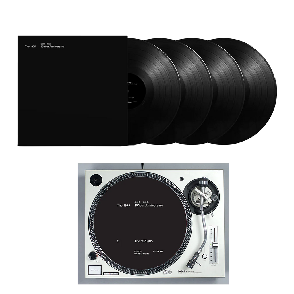 The 1975 (10th Anniversary Edition): Limited Deluxe Vinyl 4LP + 10YR Slipmat Bundle