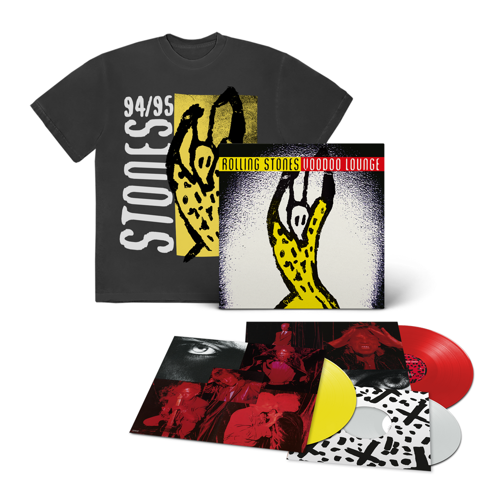 Voodoo Lounge (30th Anniversary): Red & Yellow Vinyl 2LP, Exclusive Bonus 10" + T-Shirt