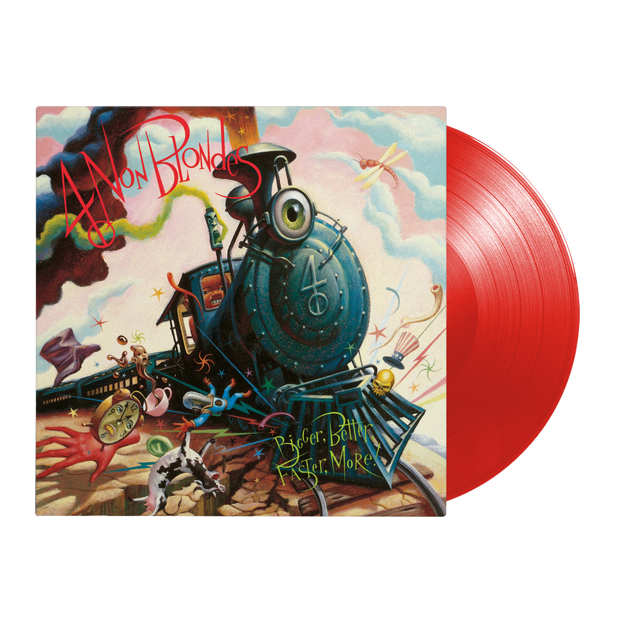 Bigger, Better, Faster, More! Red Vinyl LP