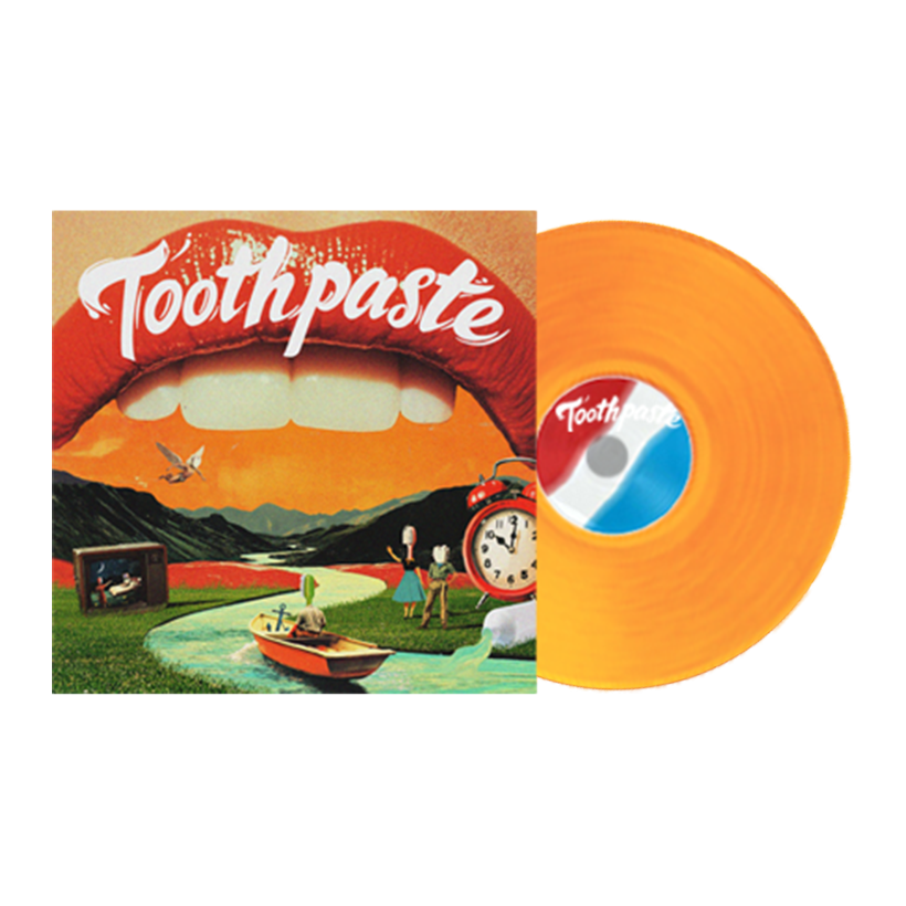 Toothpaste: Orange Vinyl LP