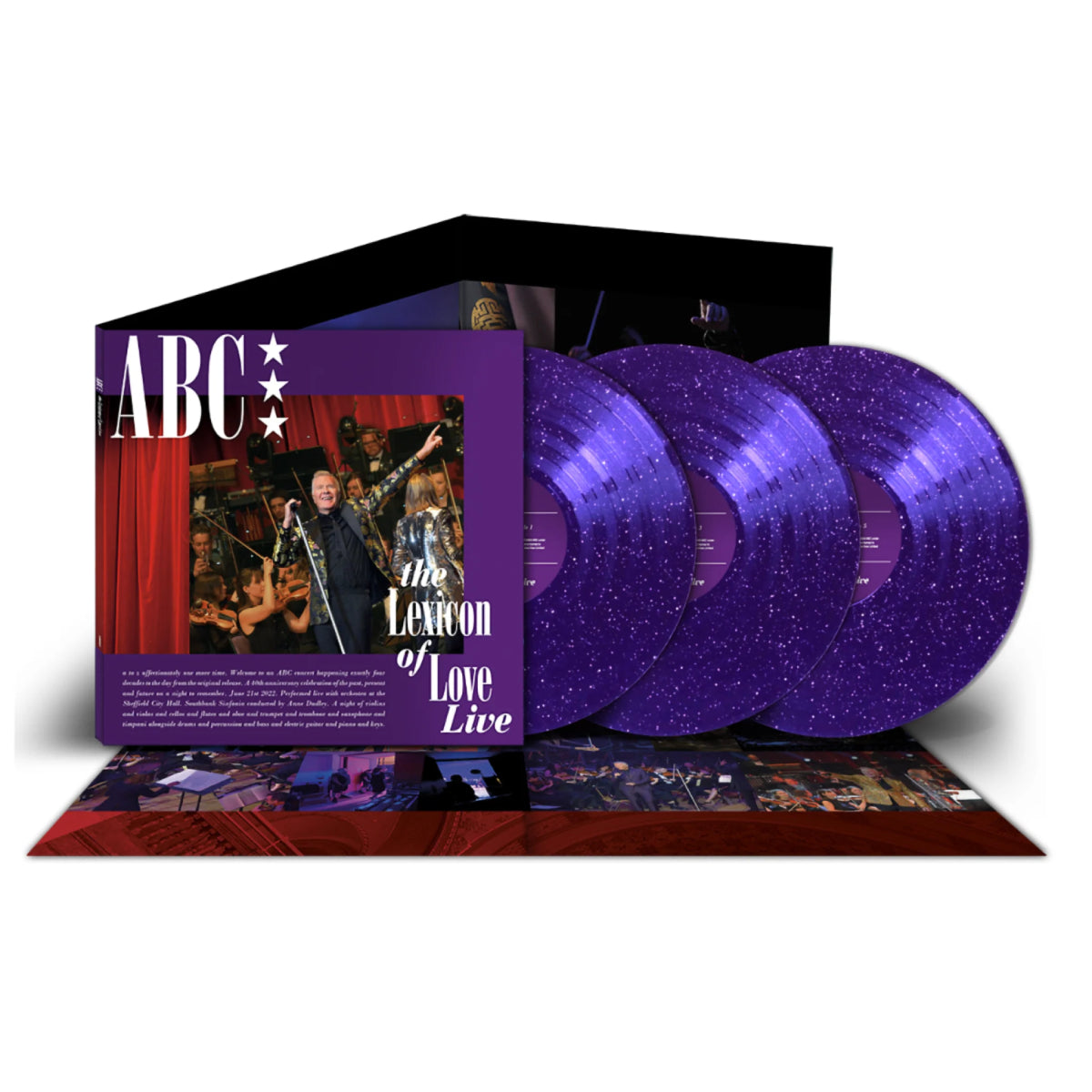 ﻿Lexicon of Love Live at Sheffield City Hall: Purple Glitter Vinyl 3LP
