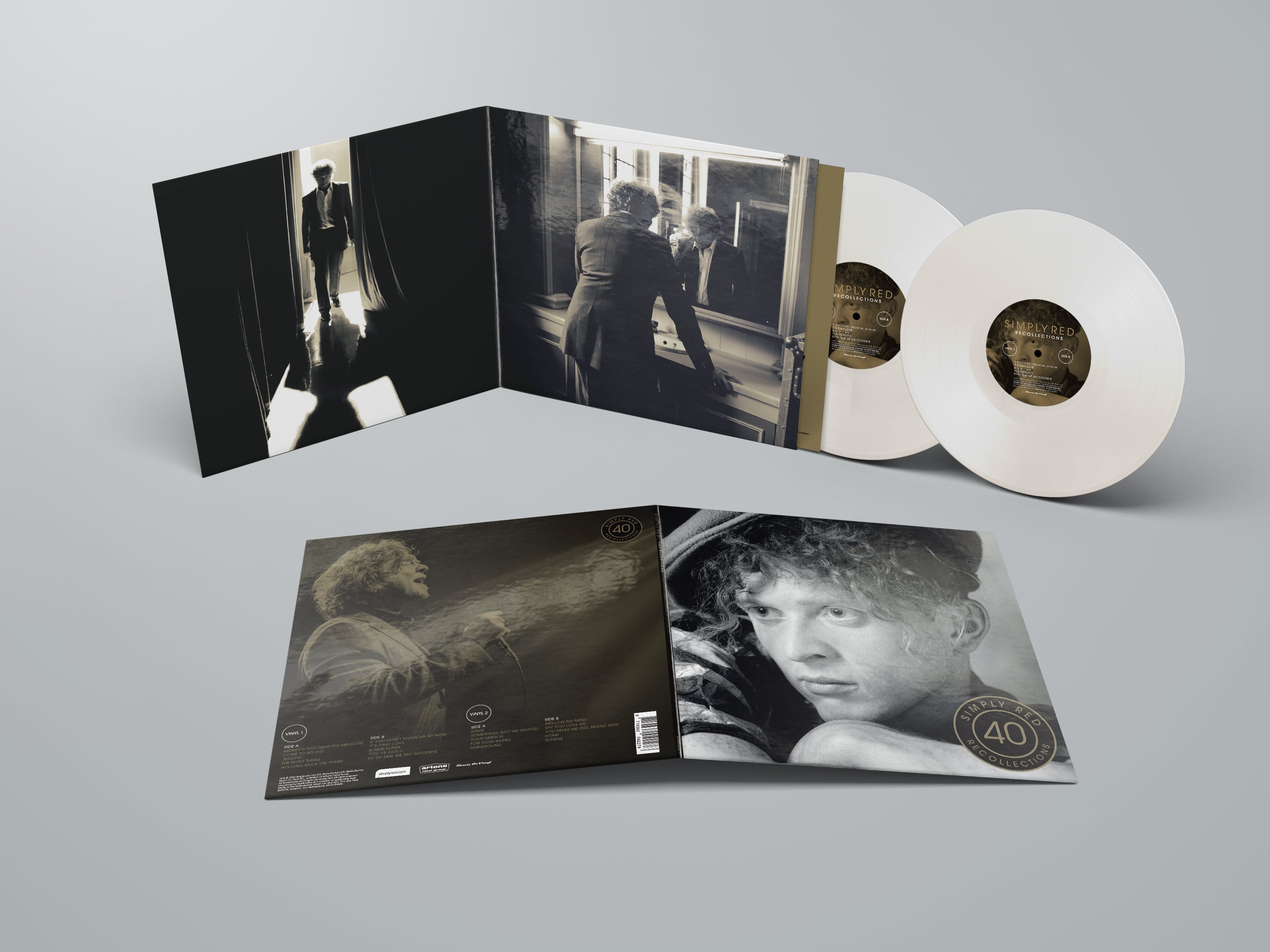 Recollections: Clear & Black Marbled Vinyl 2LP
