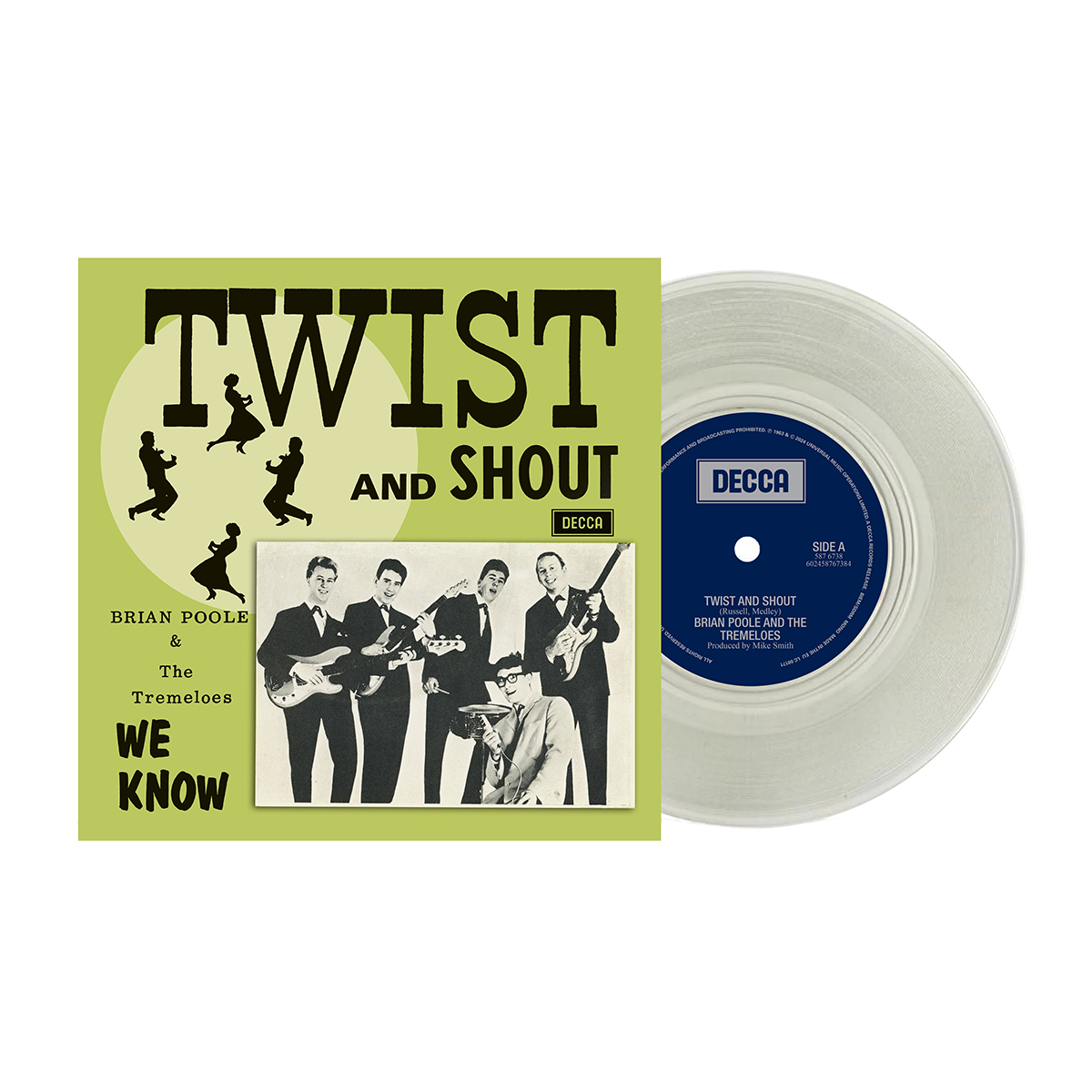 Twist & Shout: Limited Clear Vinyl 7" Single [RSD24]