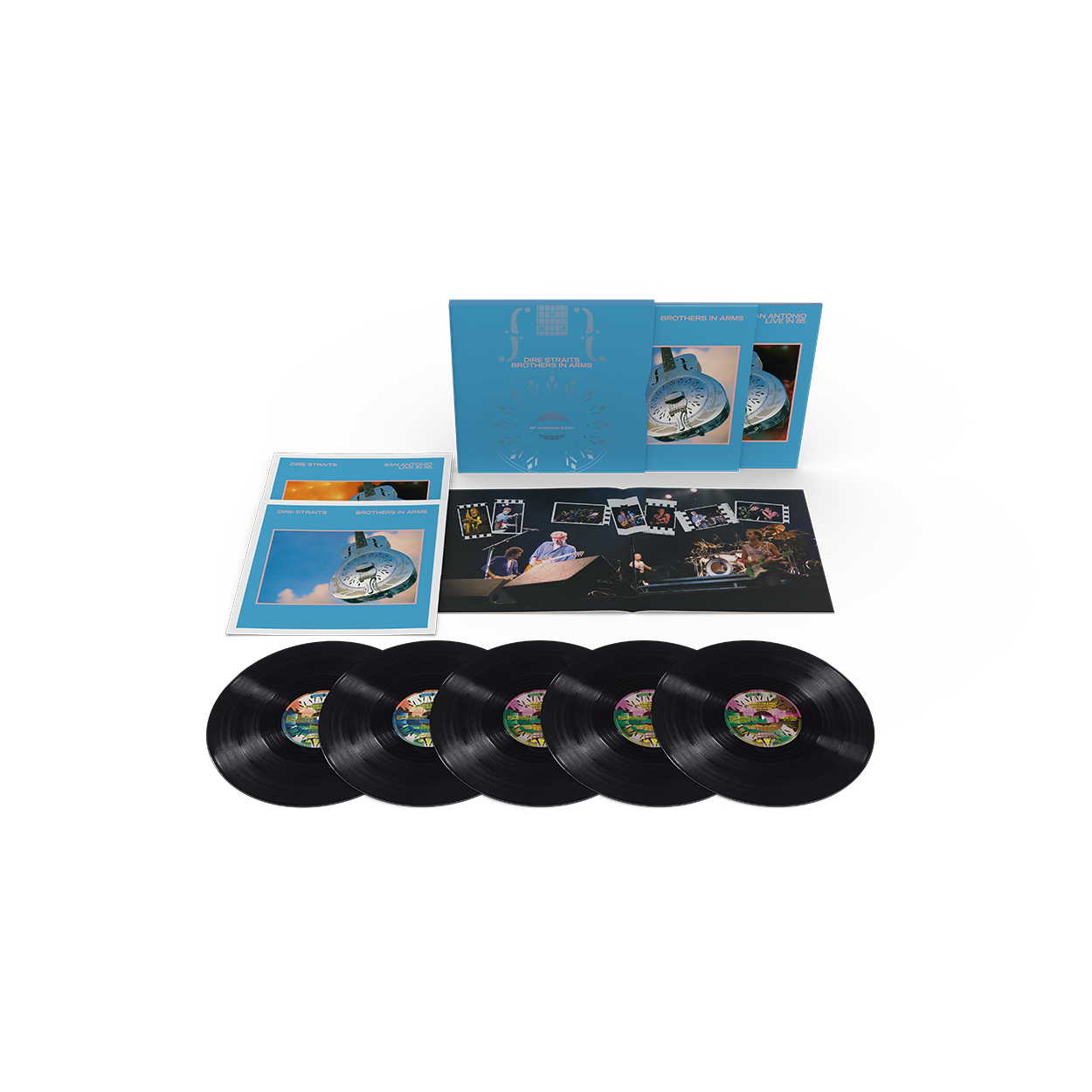 Brothers In Arms (40th Anniversary):  5LP Deluxe Box Set