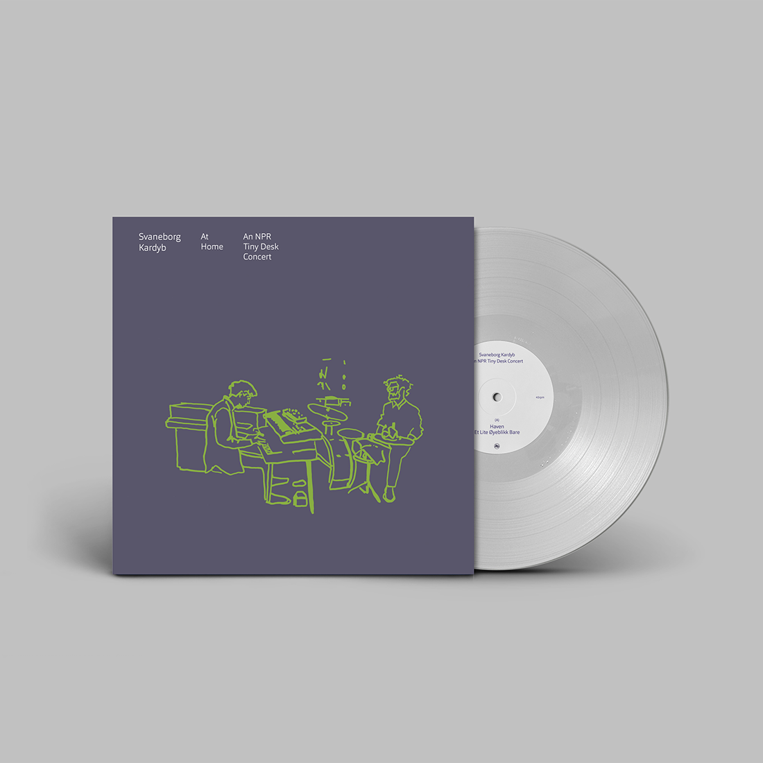 At Home (An NPR Tiny Desk Concert): Clear Vinyl LP