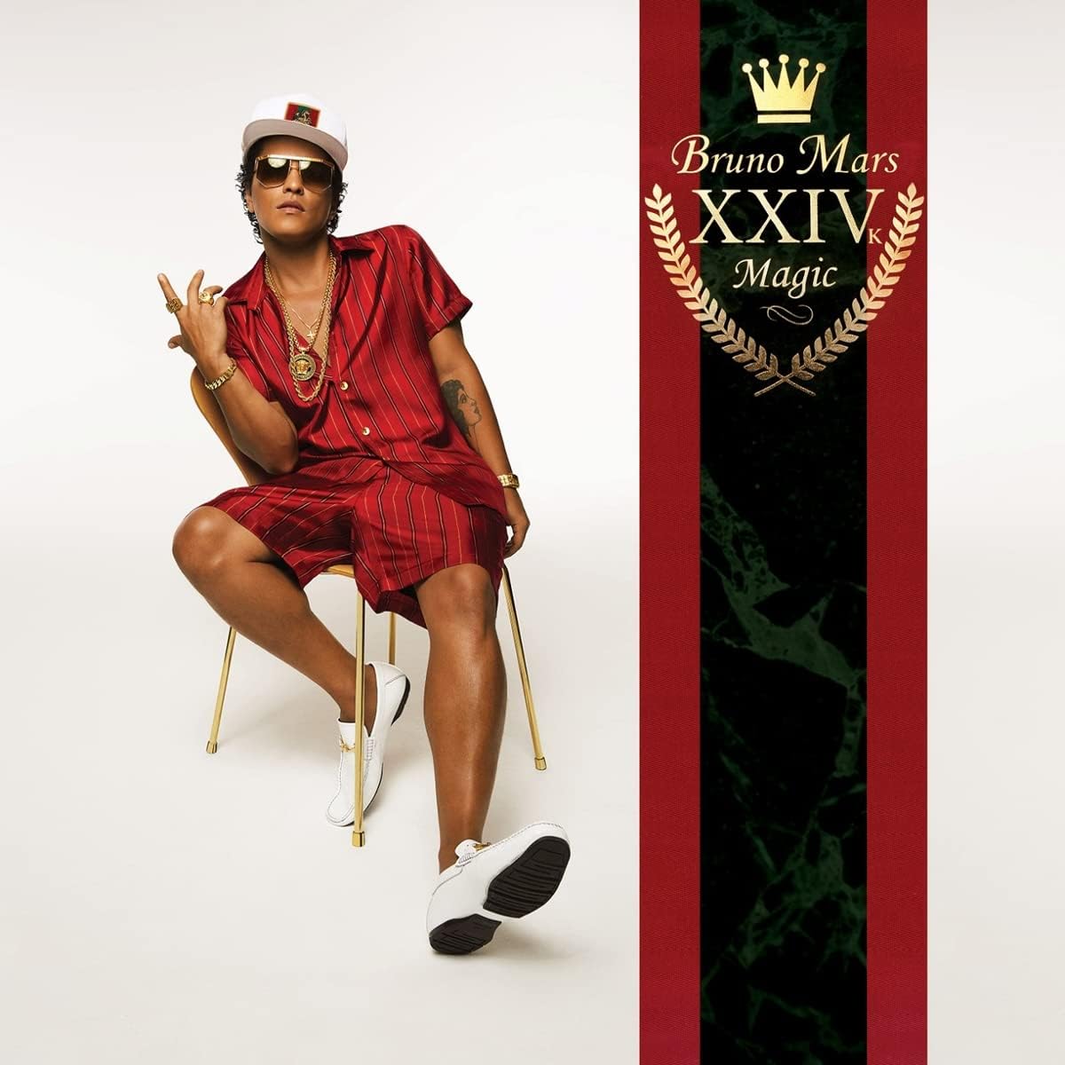24K Magic: Limited Translucent Green & Custard Splatter Vinyl LP
