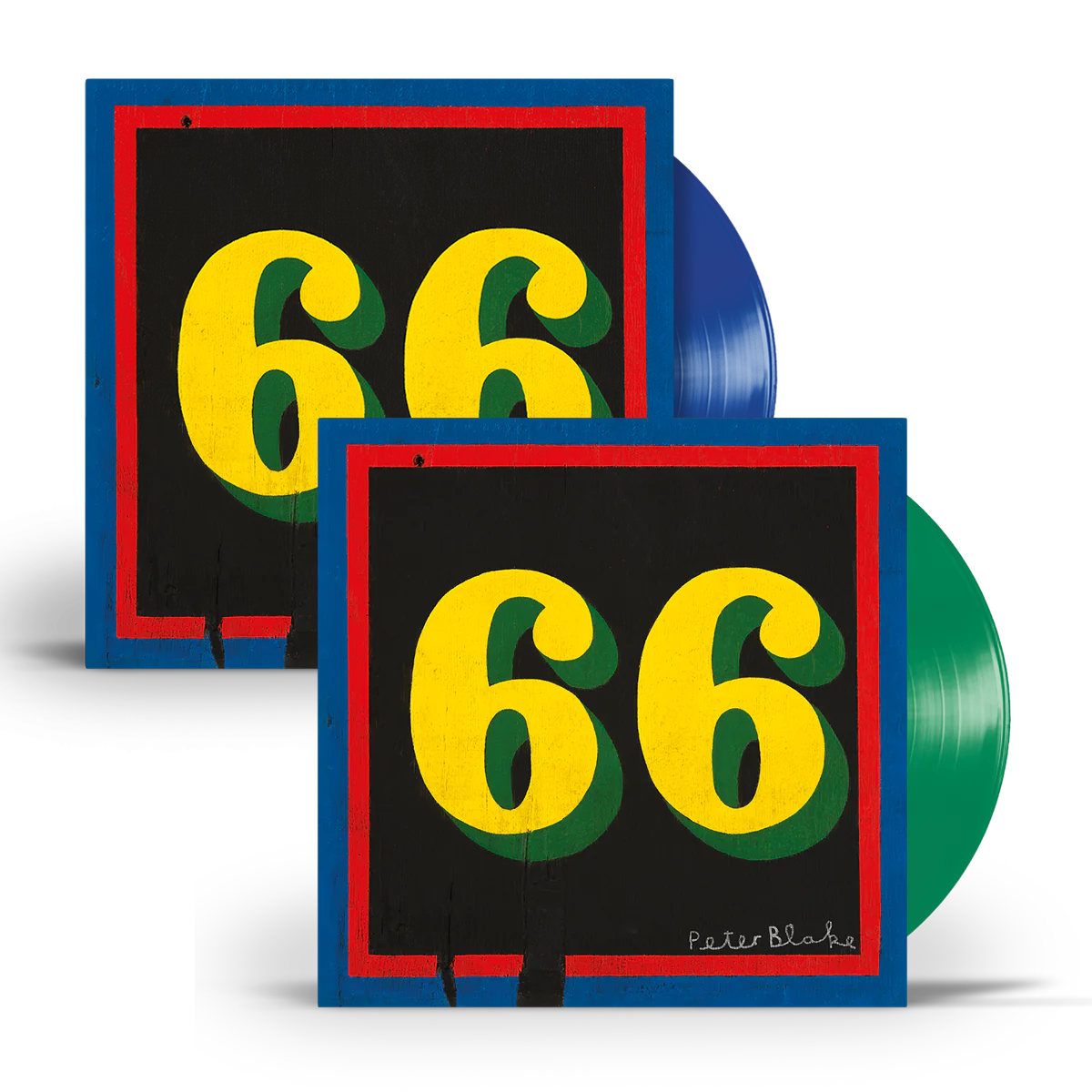 66: Limited Blue + Limited Green Vinyl LP