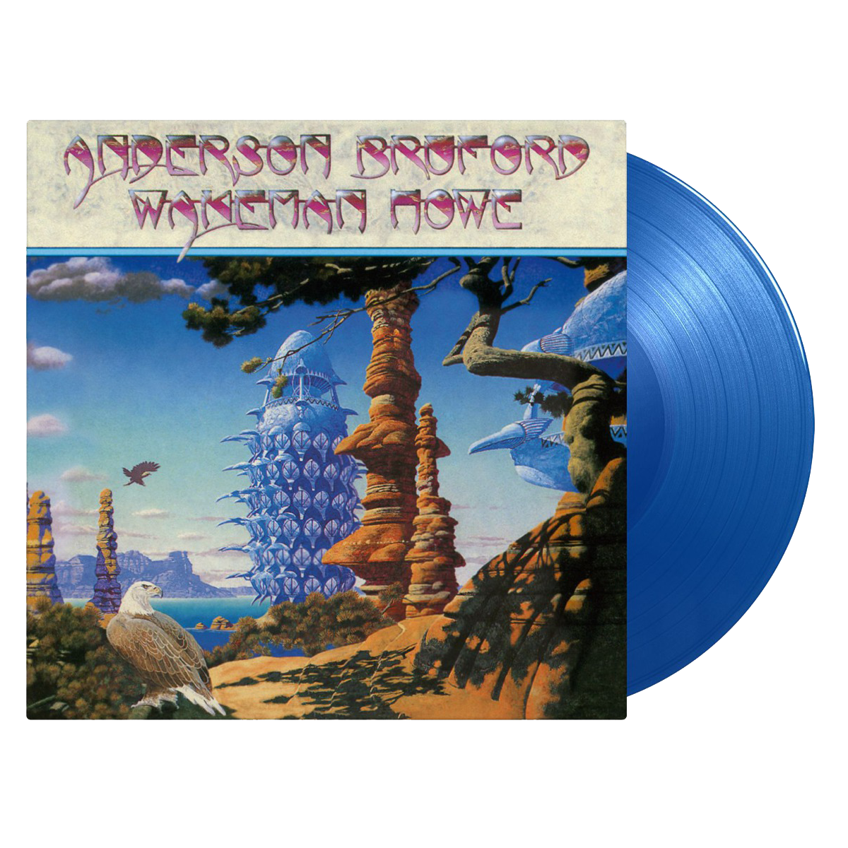 Anderson Bruford Wakeman Howe: Limited Edition Translucent Blue Vinyl LP