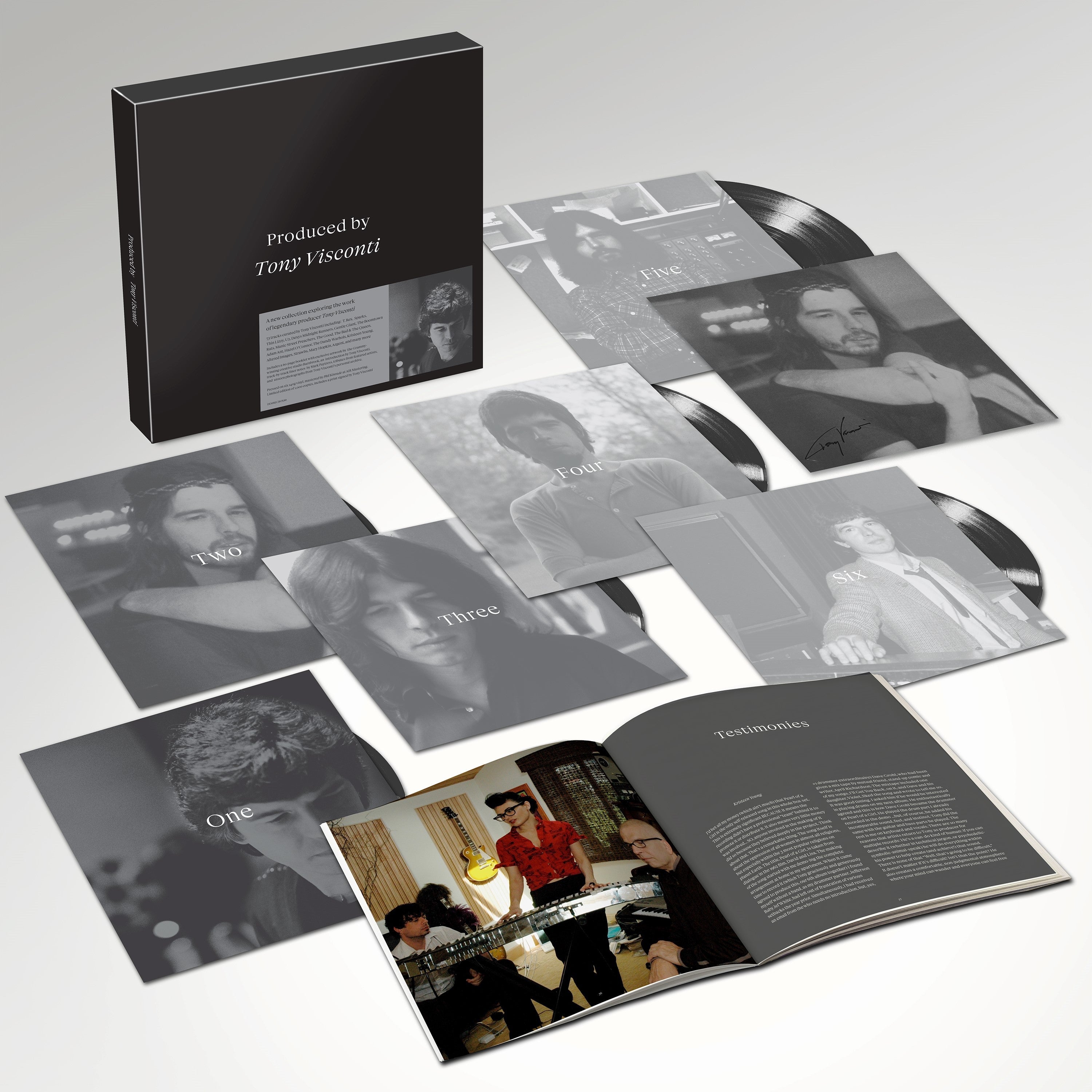 Produced by Tony Visconti: Signed Vinyl 6LP Box Set