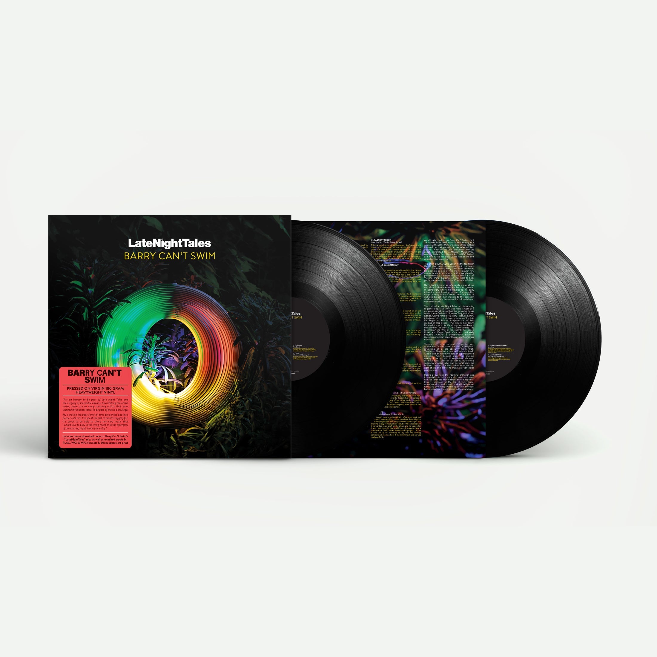 Late Night Tales Barry Can’t Swim: Black Vinyl 2LP