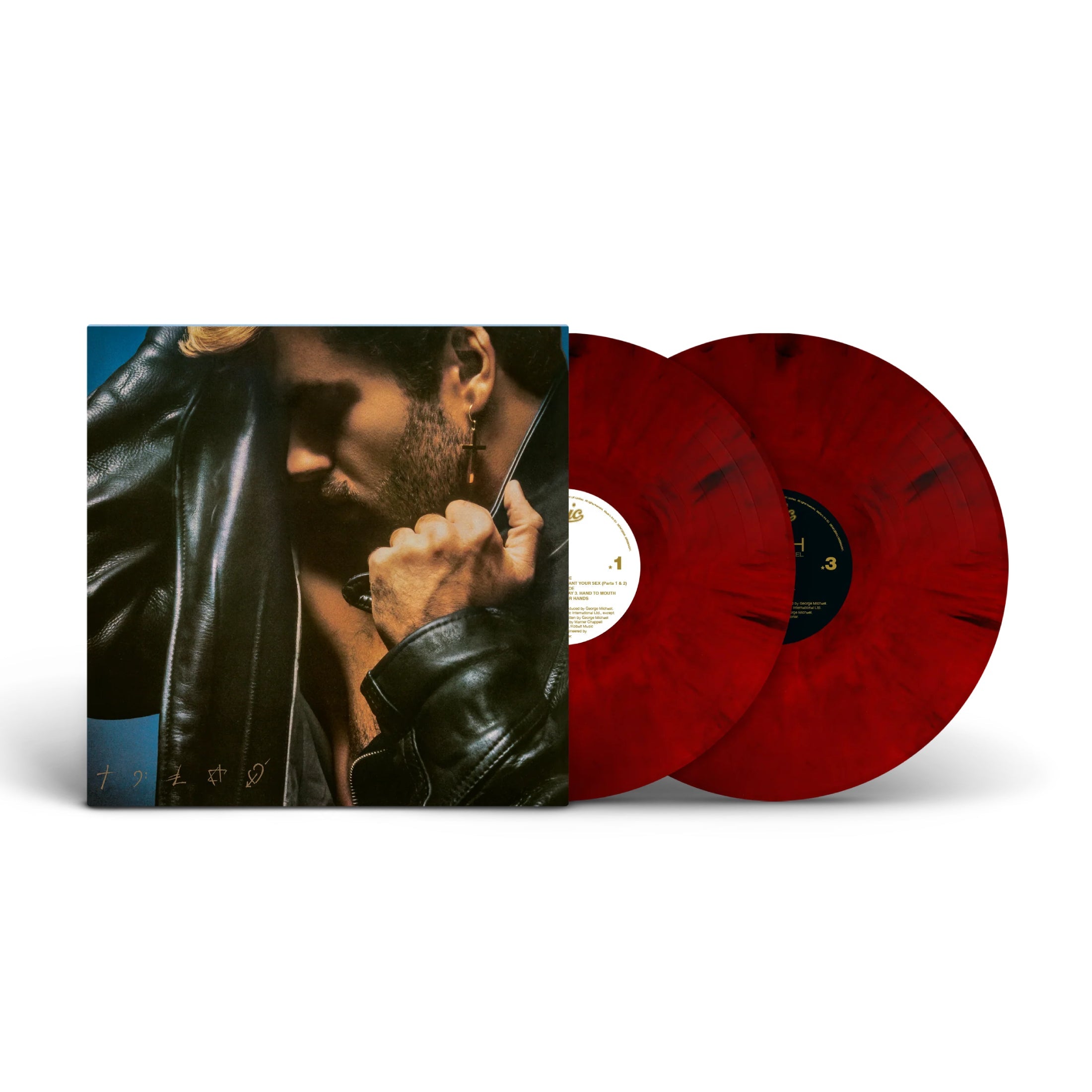 Faith: Red & Black Marble Vinyl 2LP
