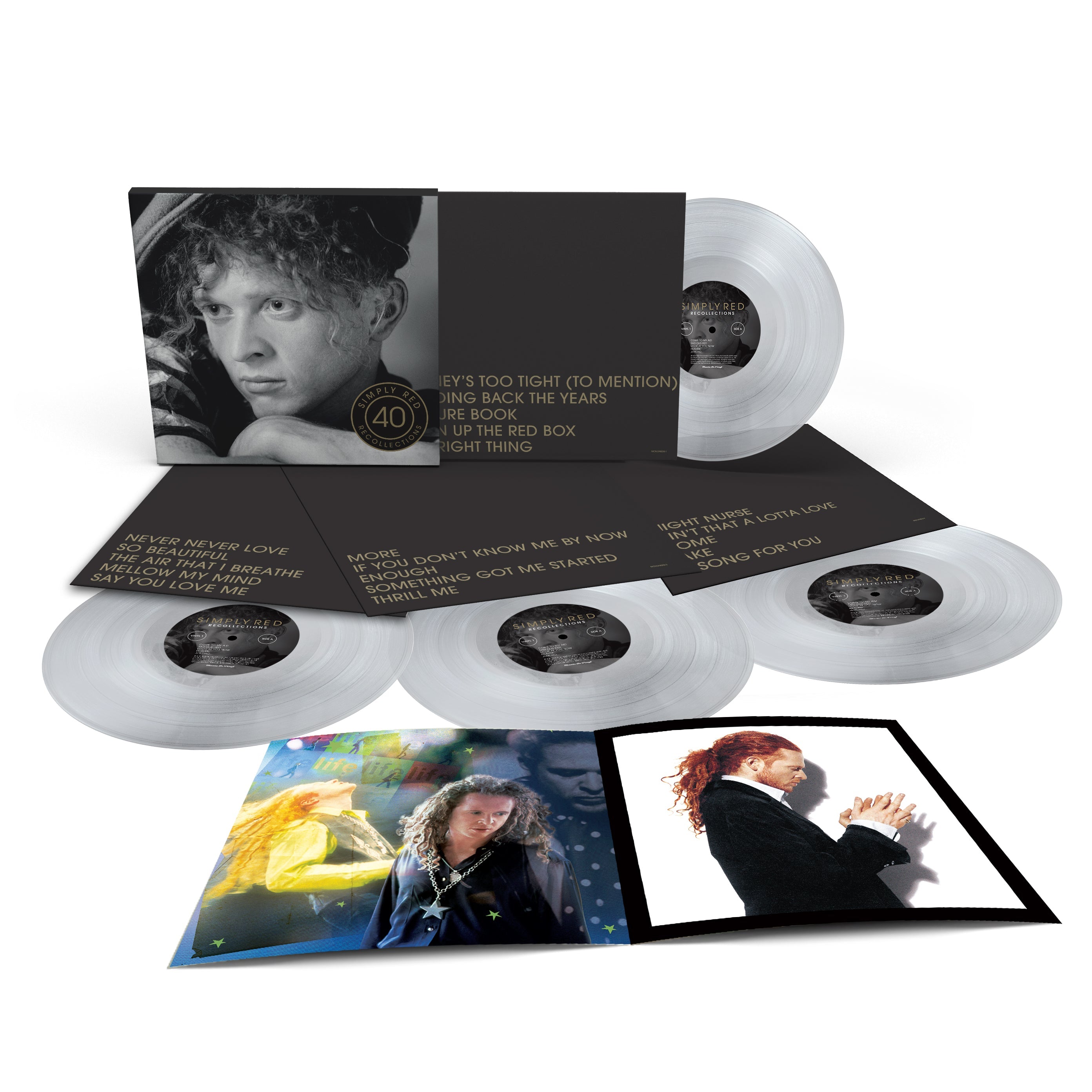 Recollections: Crystal Clear Vinyl 4LP