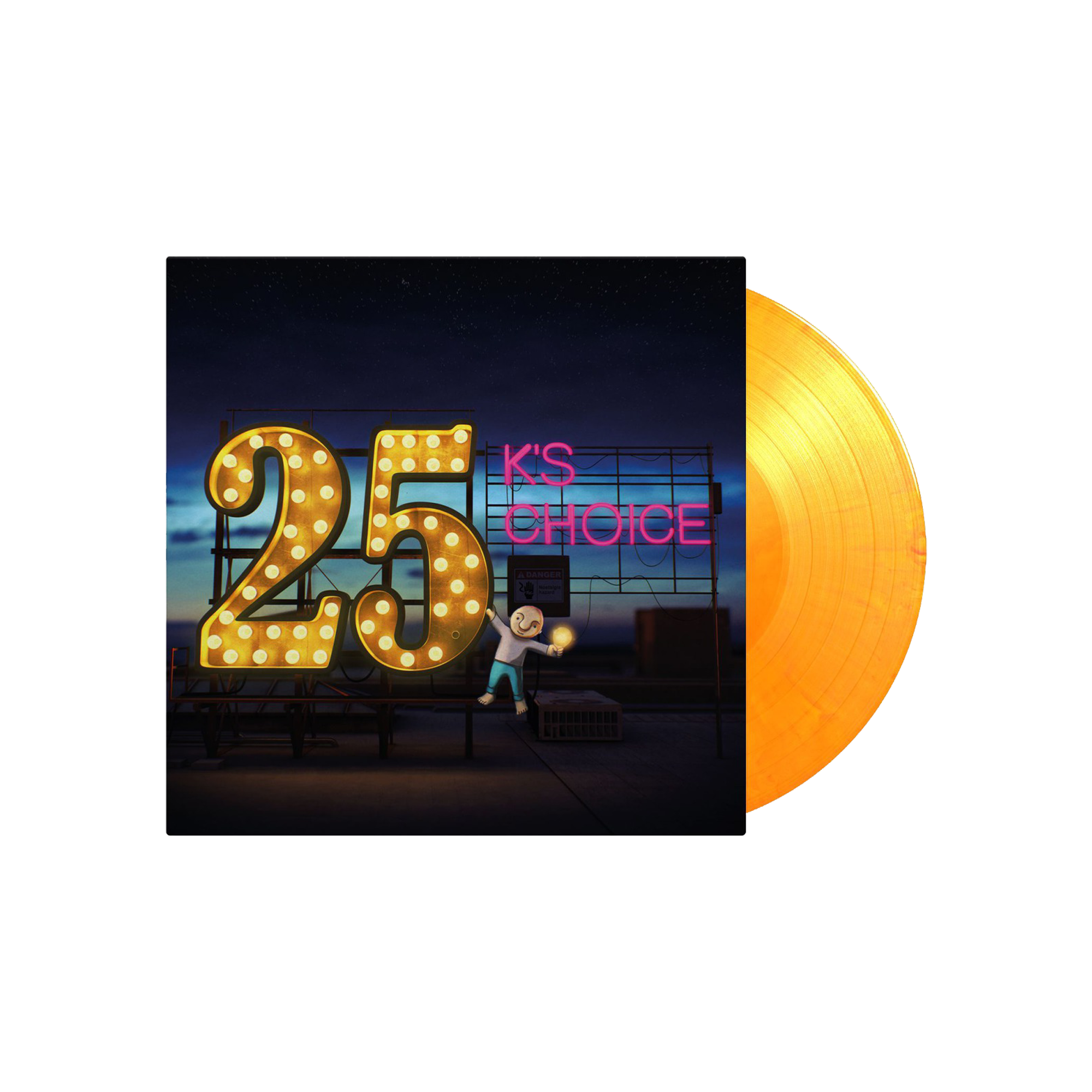 25: Limited Edition Yellow + Orange Marbled Vinyl 2LP