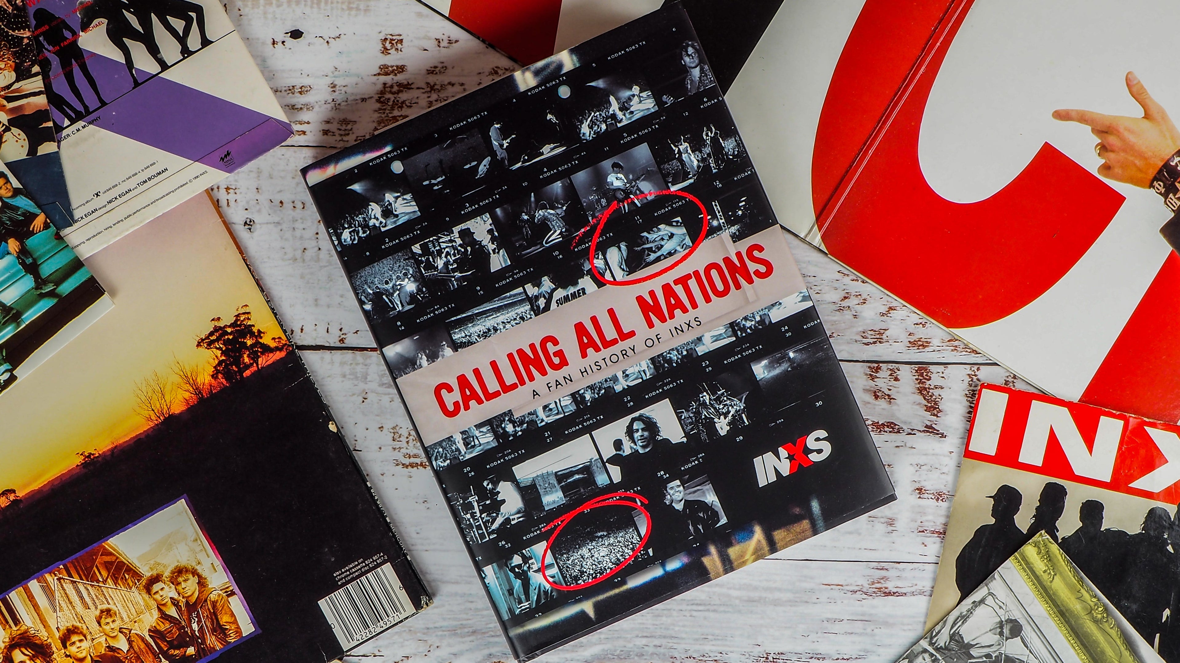 Calling All Nations: A Fan History of INXS (Signed Super Deluxe Edition Book)