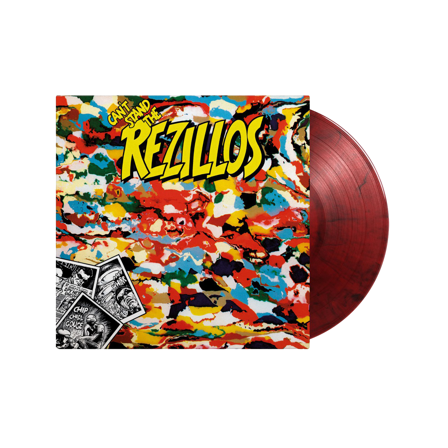 Can't Stand The Rezillos: Limited Translucent Red + Black Marbled Vinyl LP