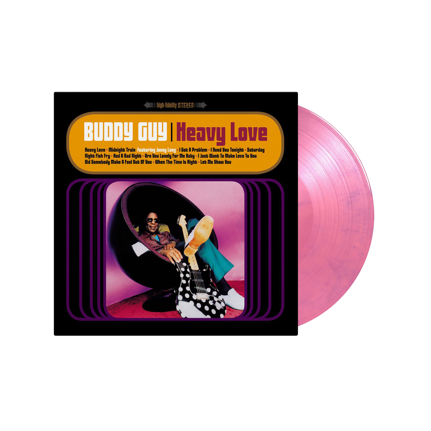 Heavy Love: Limited Pink + Purple Marbled Vinyl 2LP