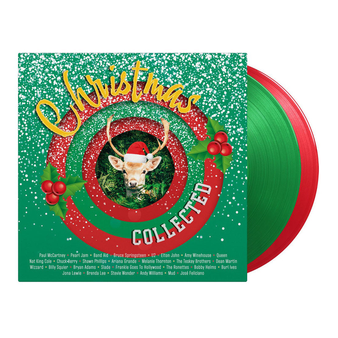 Christmas Collected: Green & Red Translucent Vinyl 2LP