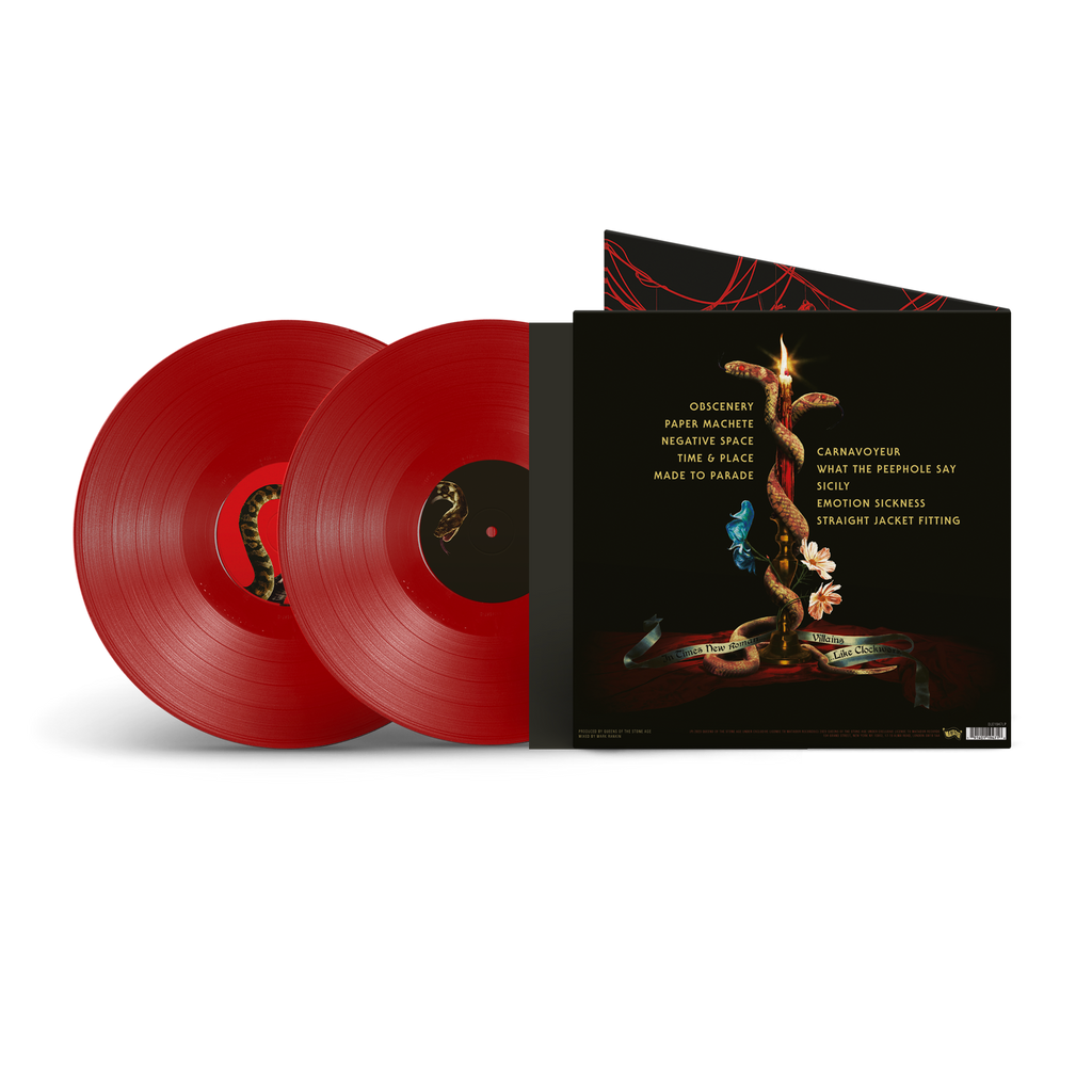 In Times New Roman... Opaque Red 2lp
