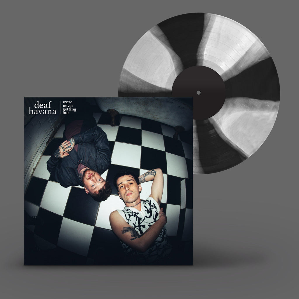 We're Never Getting Out: Black & White Cornetto Vinyl LP & Signed Print