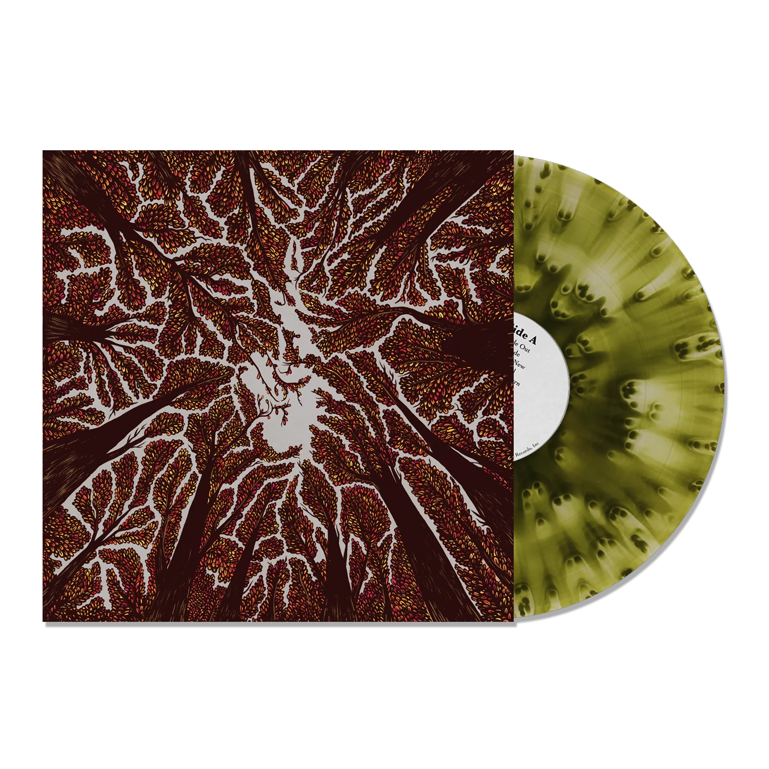 Crown Shyness: Cloudy Green Vinyl LP