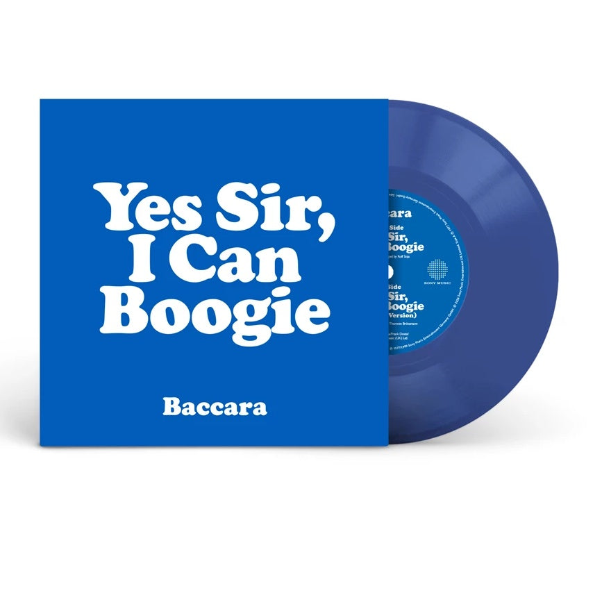 Yes Sir, I Can Boogie: Blue 7" Vinyl