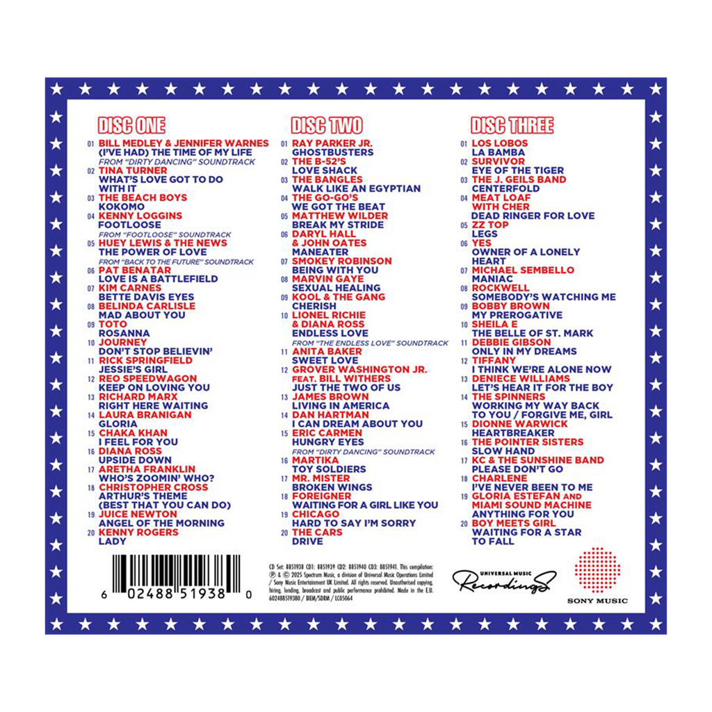 The Best 80s US Album In The World EVER! 3CD