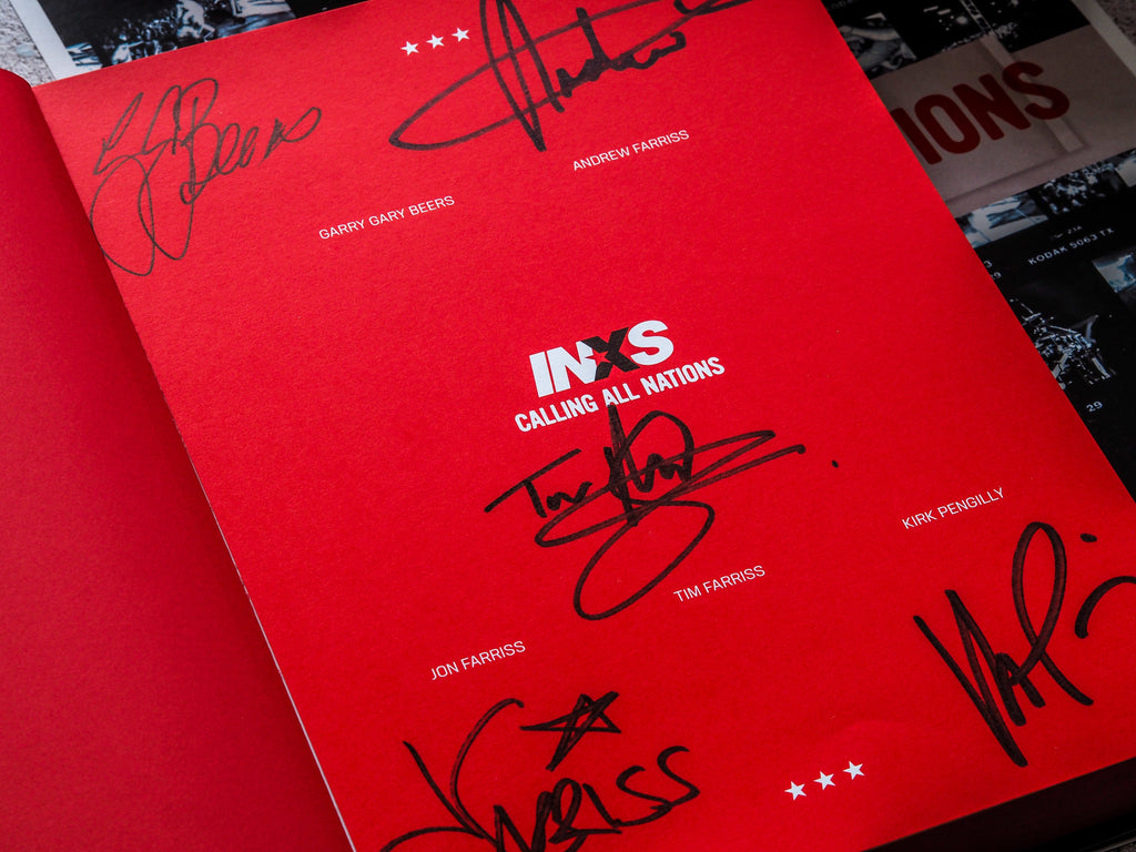 Calling All Nations: A Fan History of INXS (Signed Super Deluxe Edition Book)