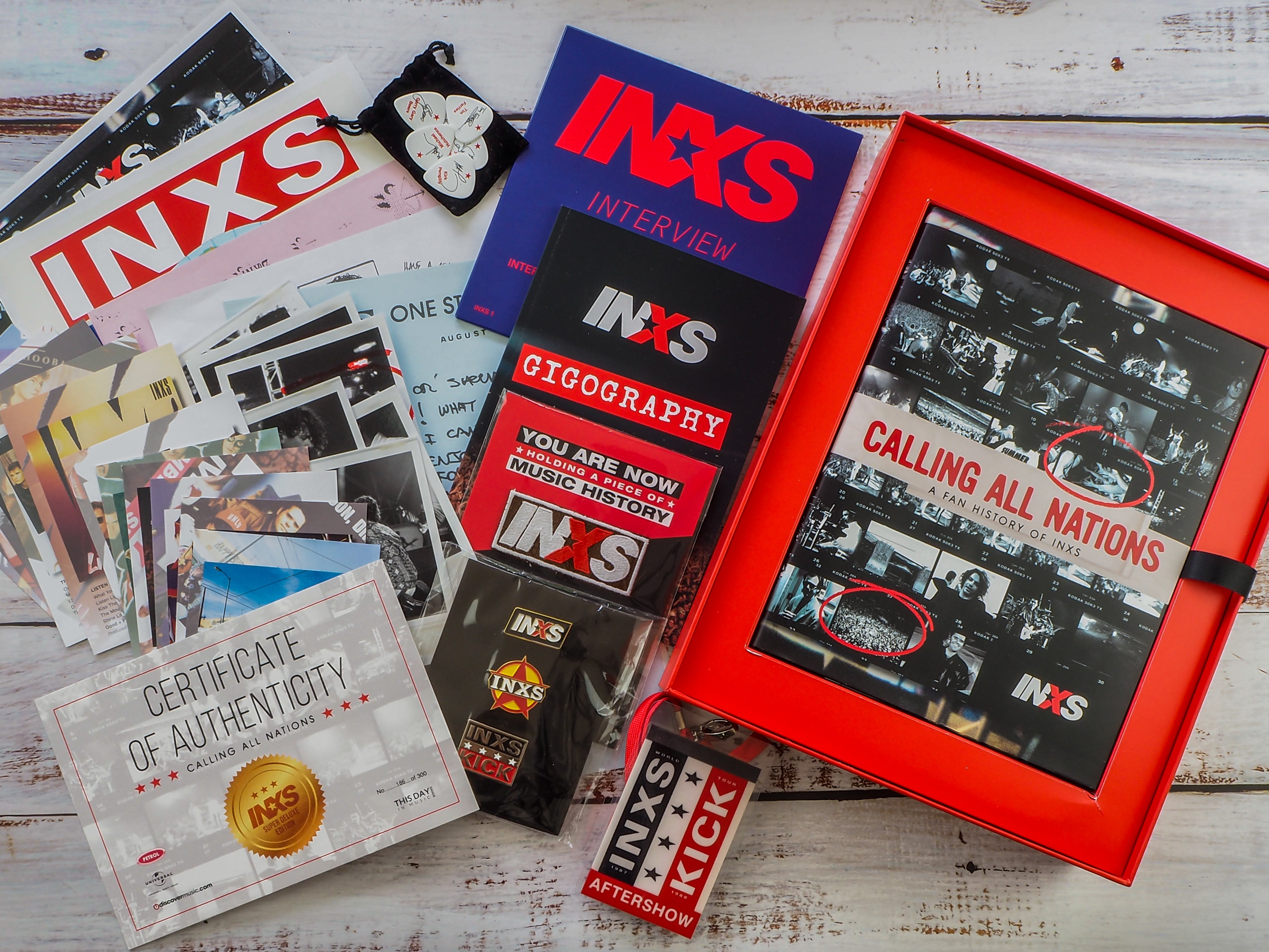 Calling All Nations: A Fan History of INXS (Deluxe Edition Book)