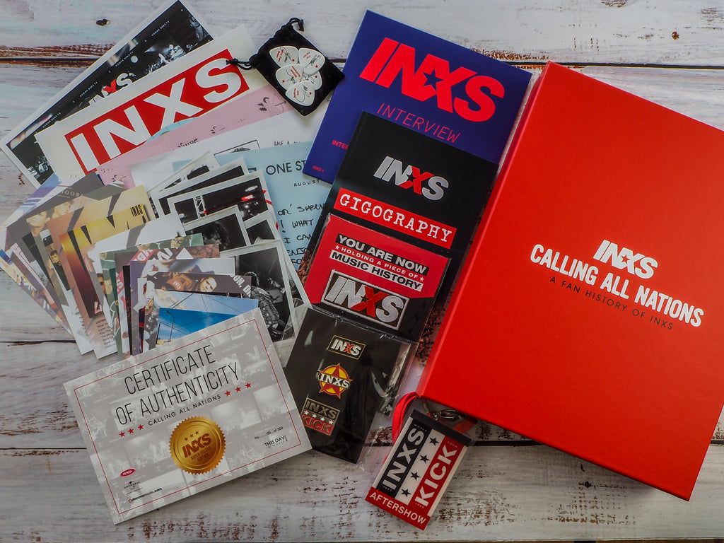Calling All Nations: A Fan History of INXS (Deluxe Edition Book)