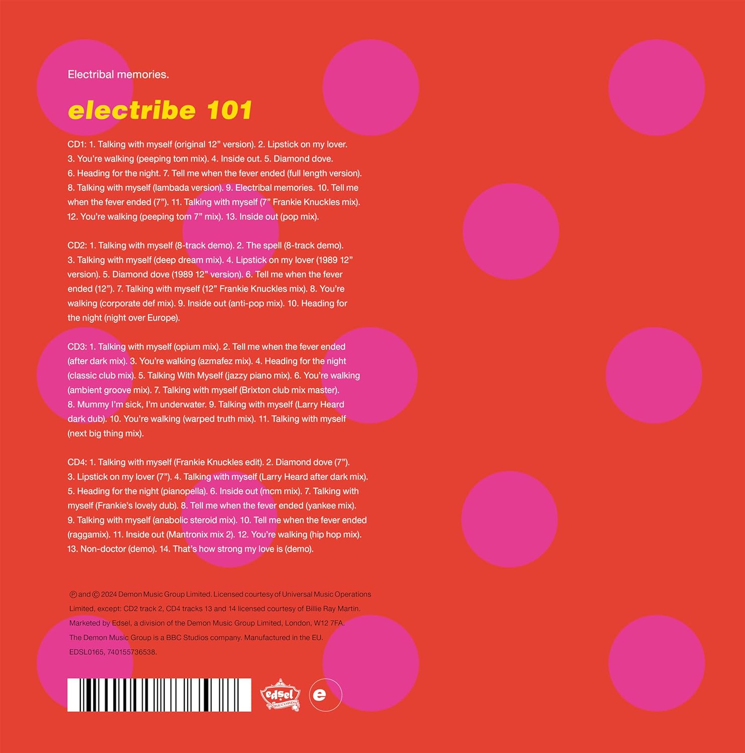 Electribal Memories: 4CD