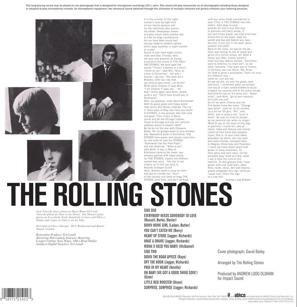 The Rolling Stones Now! Vinyl LP