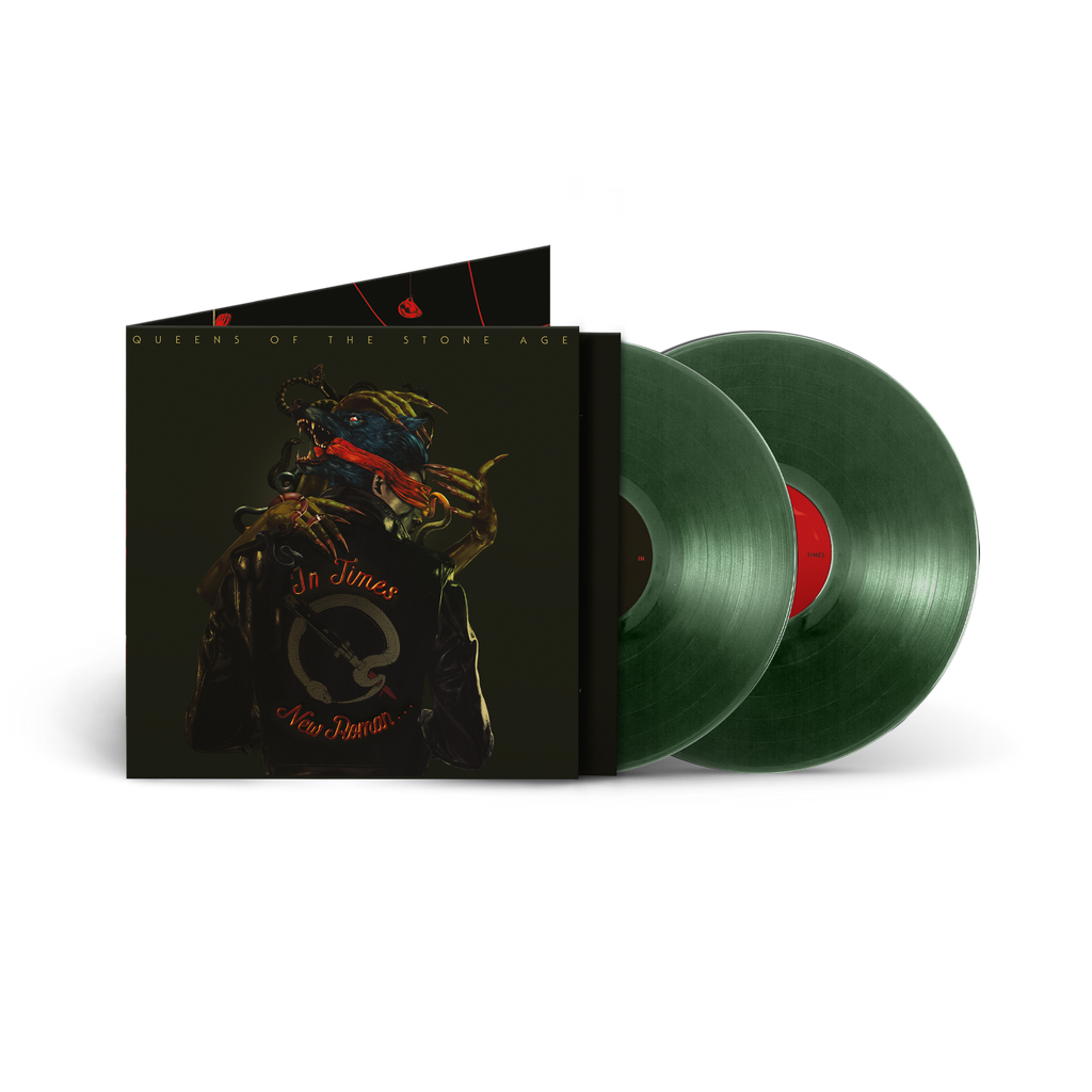 In Times New Roman... Opaque Green Vinyl 2LP + Slipmat