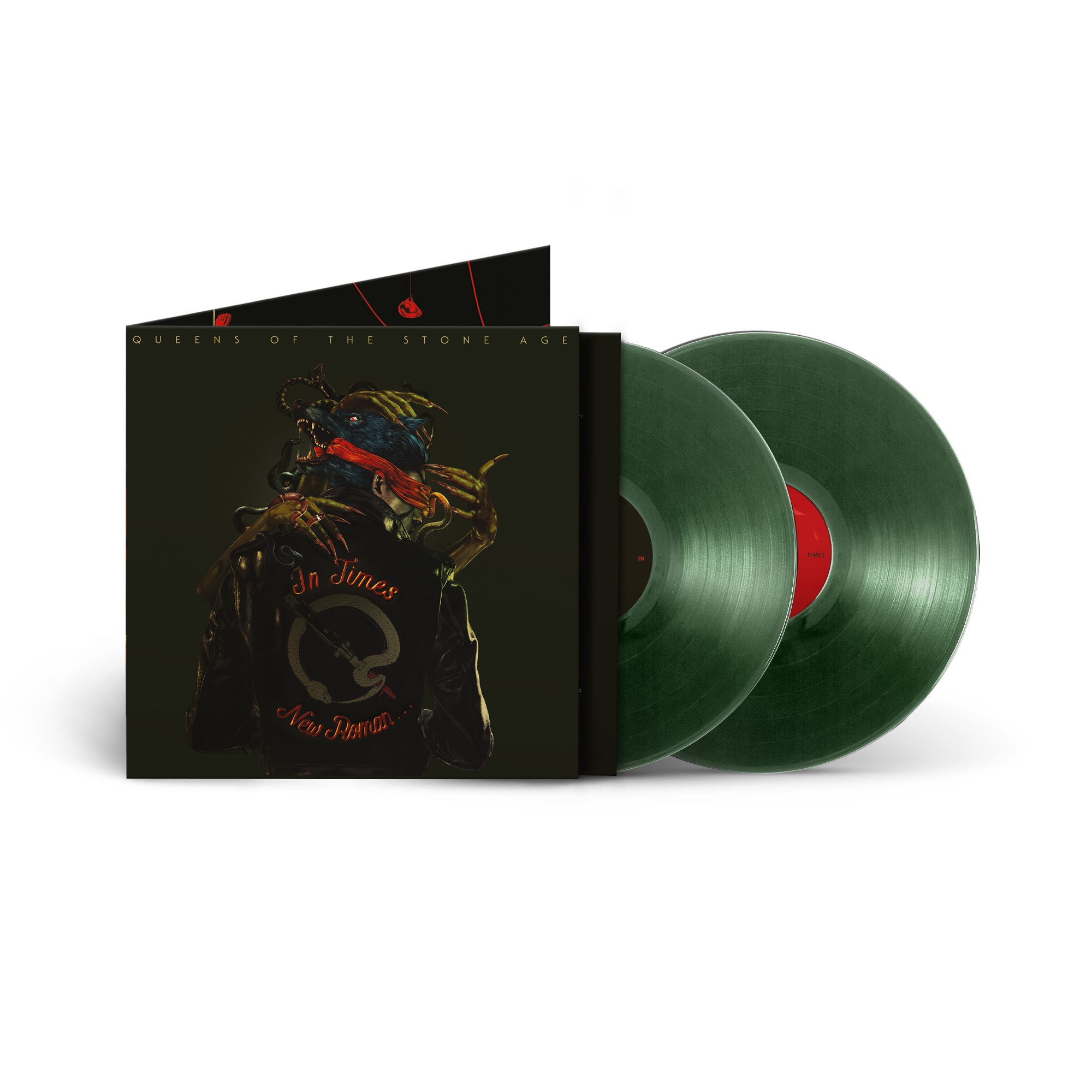 In Times New Roman... Opaque Green Vinyl 2LP + Slipmat