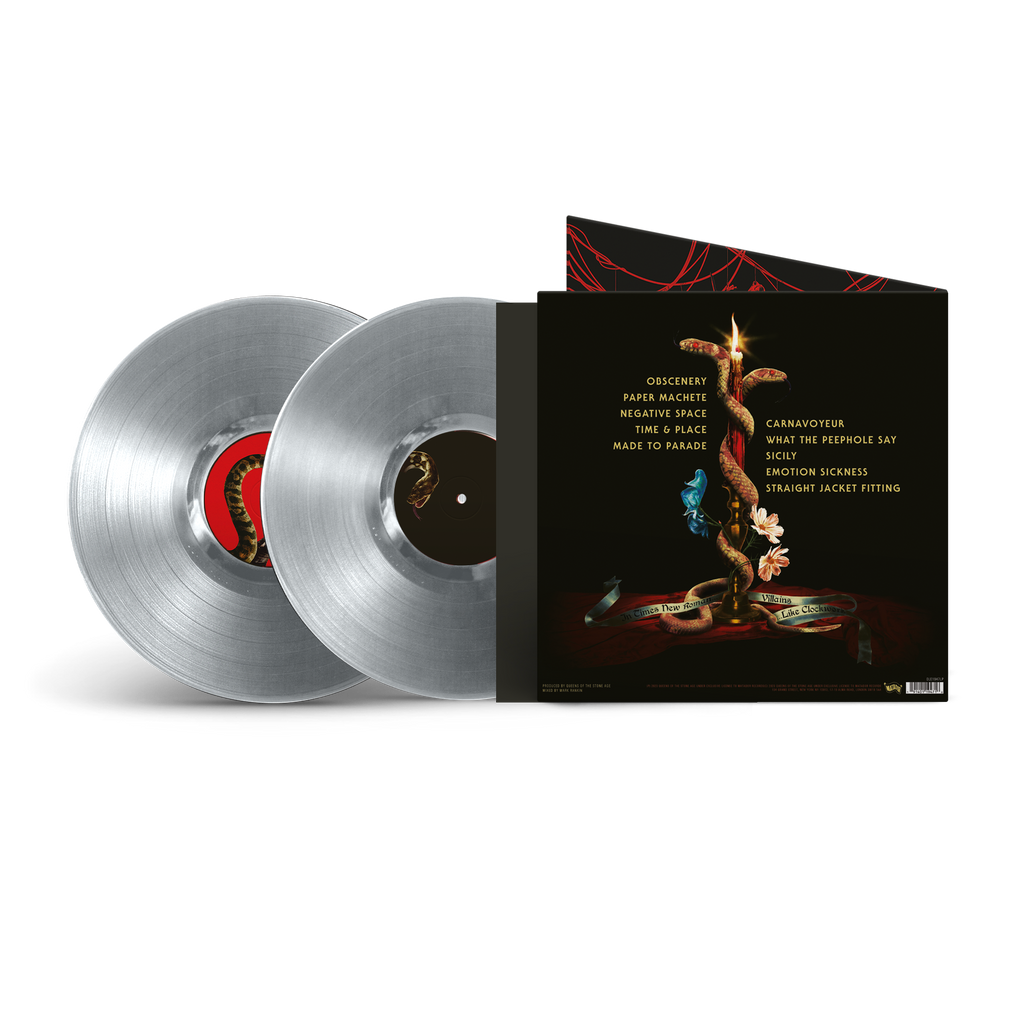 In Times New Roman... Opaque Silver 2lp