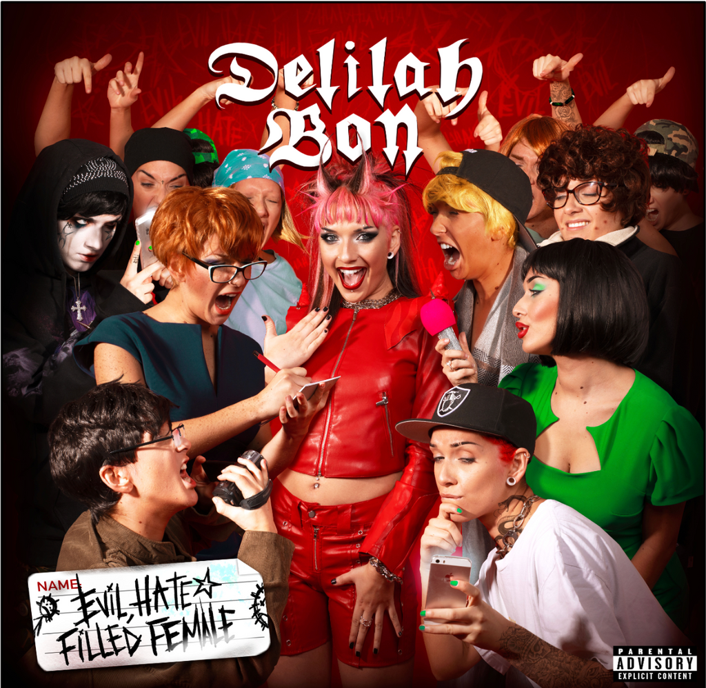 Evil, Hate Filled Female: CD