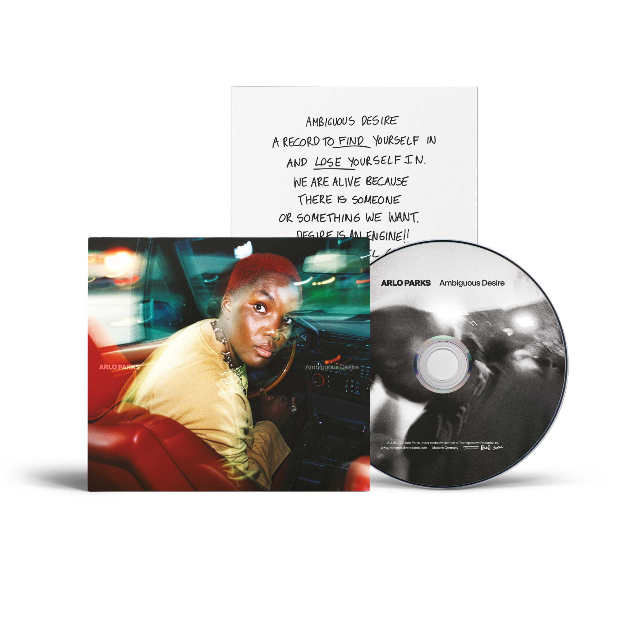 Ambiguous Desire: CD